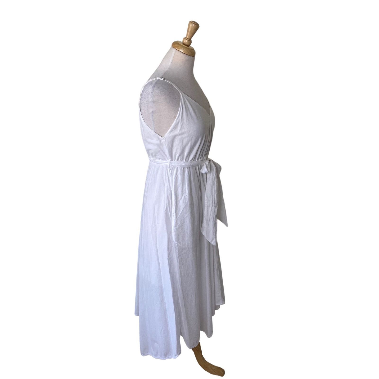 Xirena XIRENA Karolina White 100% Cotton Midi Dress Size Small Size S / US 4 / IT 40 - 8 Thumbnail