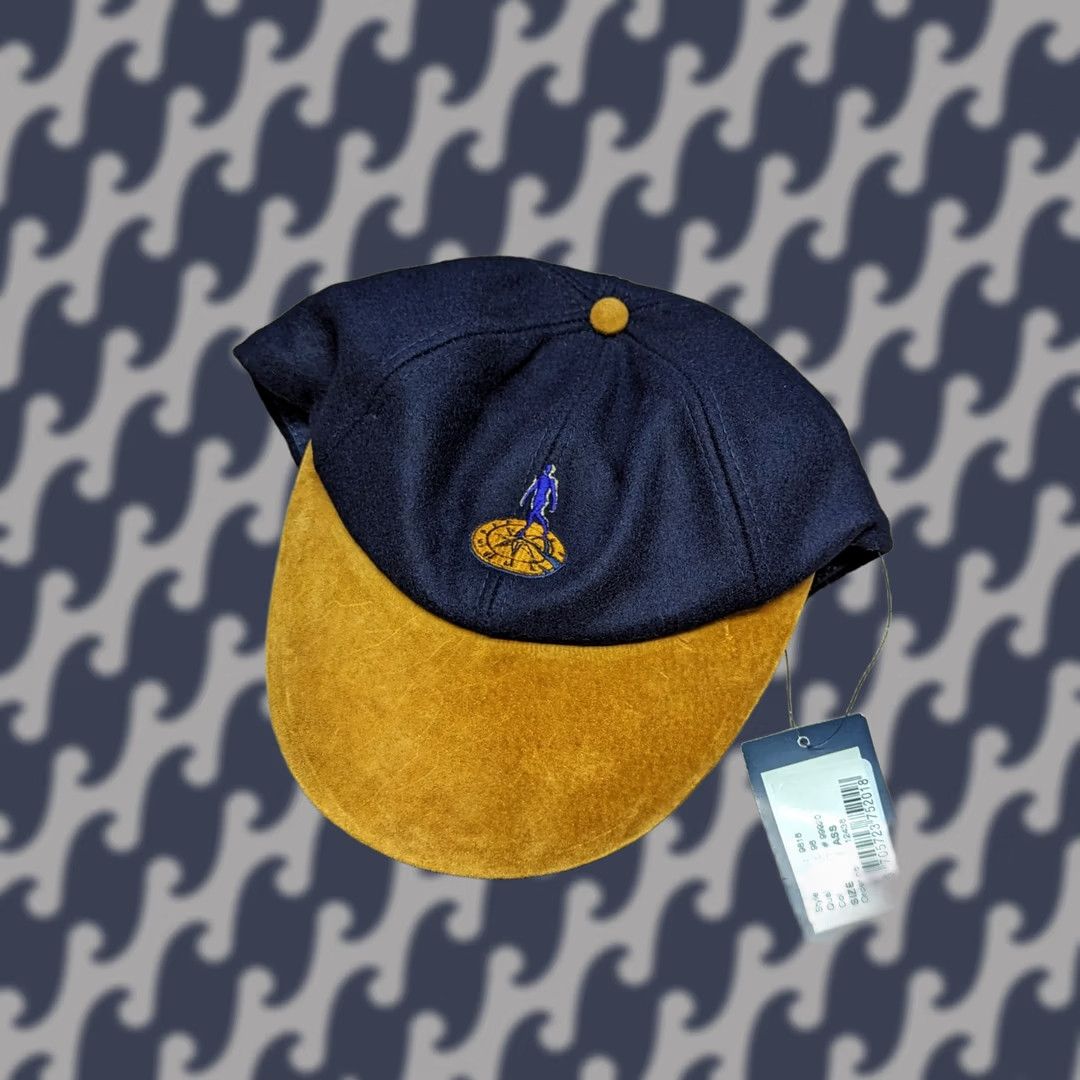 Vintage H2O Baseball Cap One Size Adjustable Fleece Blue Brown Hat Mens Womens Adults Unisex Casual Breathable Water Resistant Polyester Hat Size ONE SIZE - 1 Thumbnail