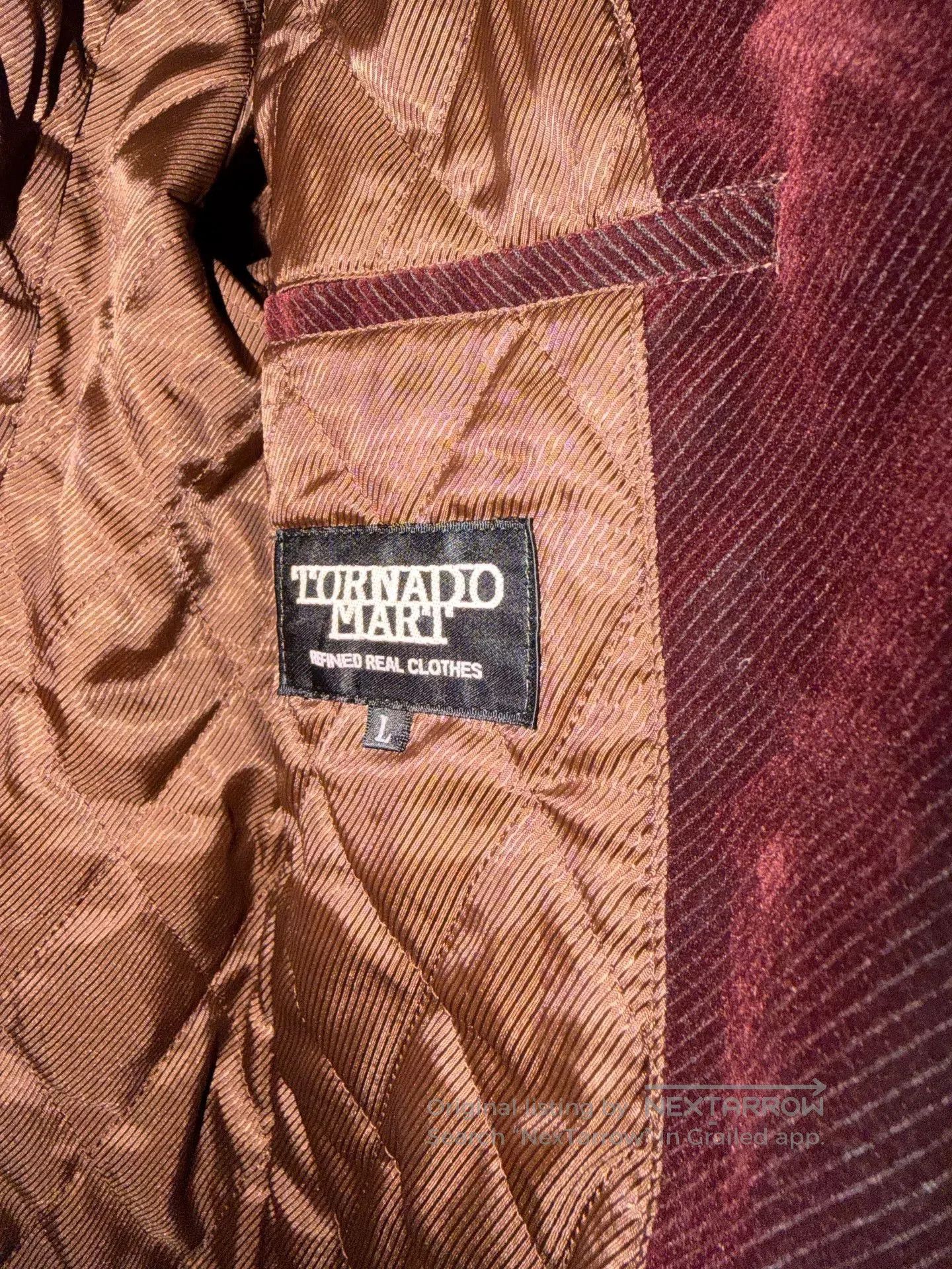 Tornado Mart Tornado Mart Punk High Neck Trucker Jacket. Size US L / EU 52-54 / 3 - 5 Thumbnail