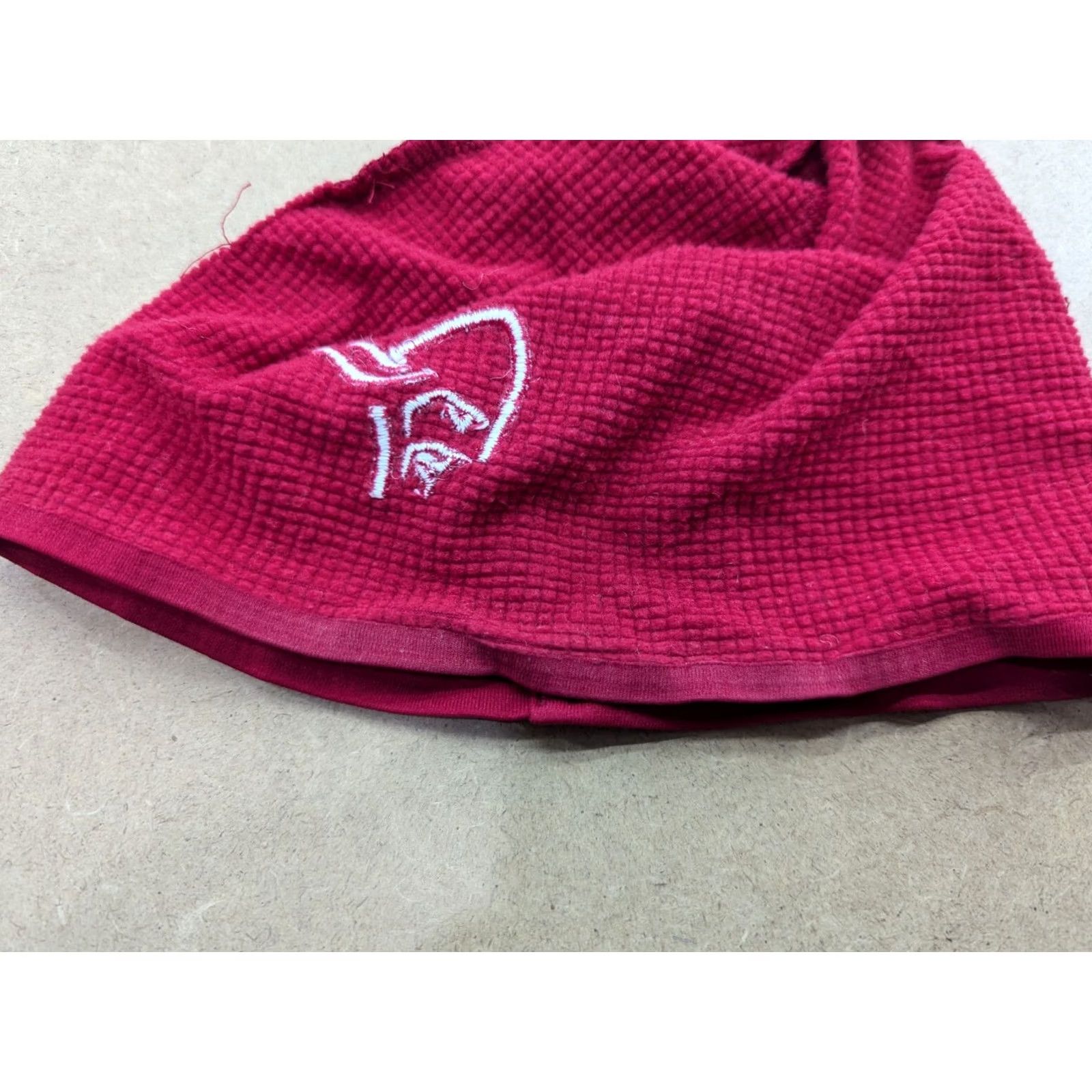 Vintage Norrona Lyngen Powerstretch Pro Beanie Hat S Cap Red Lightweight Outdoor Unisex Adults 90s Size ONE SIZE - 4 Thumbnail