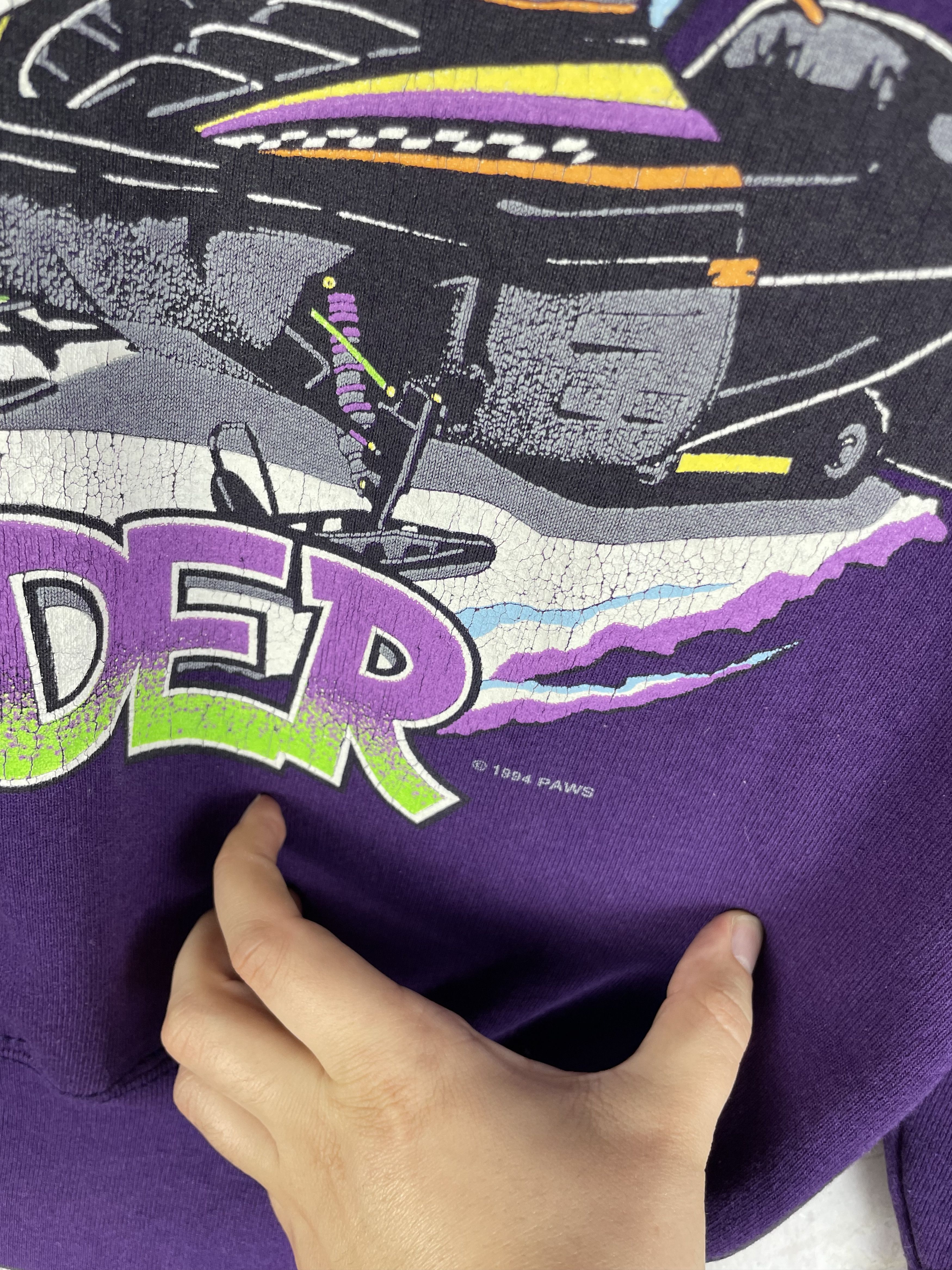 Fruit Of The Loom Vintage 1994 Garfield Crewneck Arctic Cat Size US M / EU 48-50 / 2 - 6 Thumbnail