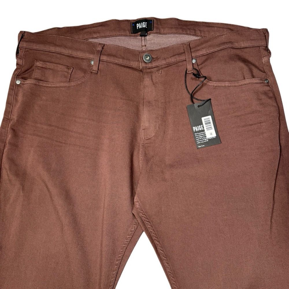 Paige NWT New PAIGE Federal Slim Straight Jeans in Terracotta Cla Size US 40 / EU 56 - 9 Thumbnail