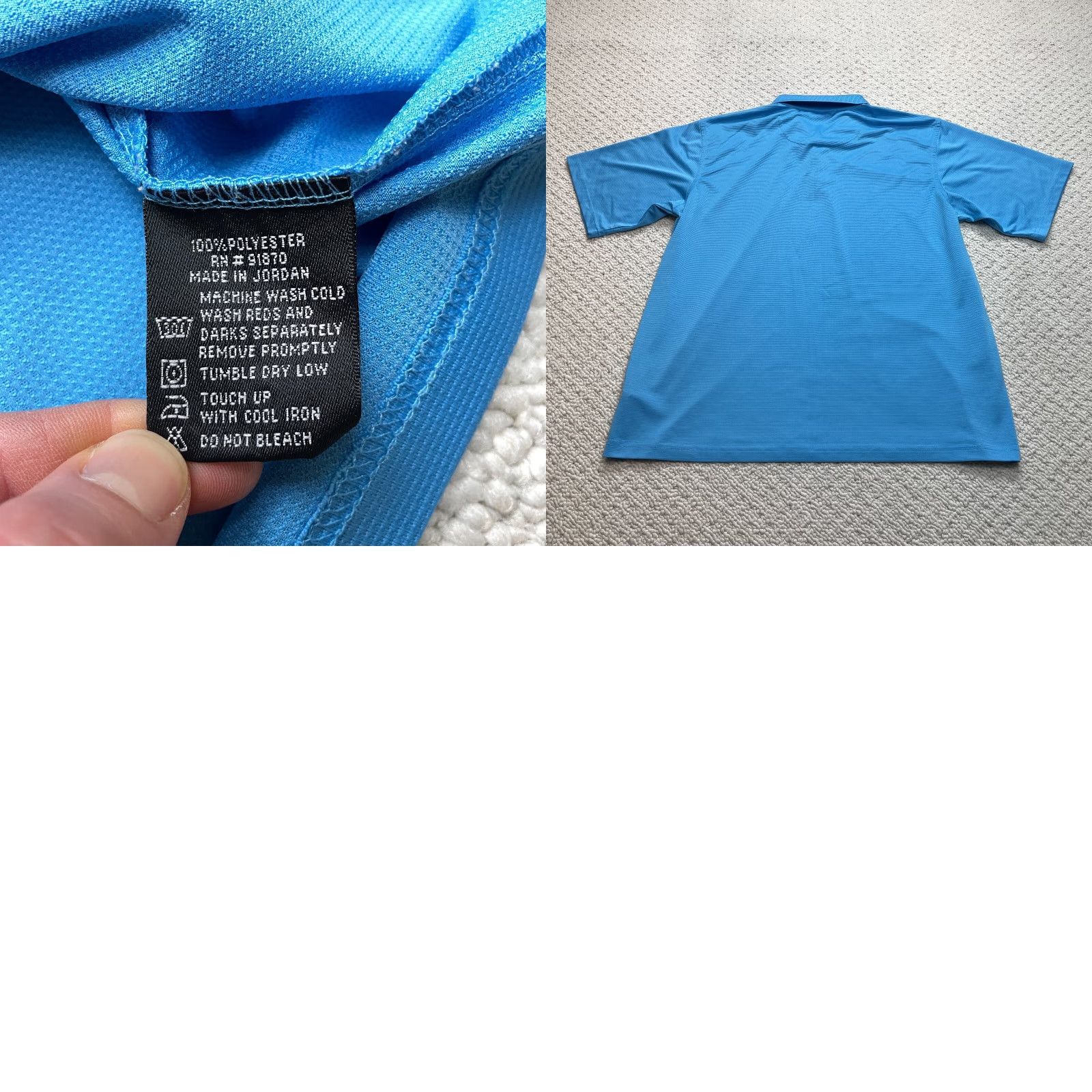 Vintage Pebble Beach Polo Shirt Mens 2XL Regular Short Sleeve Blue Pebble Beach Logo Golf Shirt Size US XXL / EU 58 / 5 - 8 Thumbnail