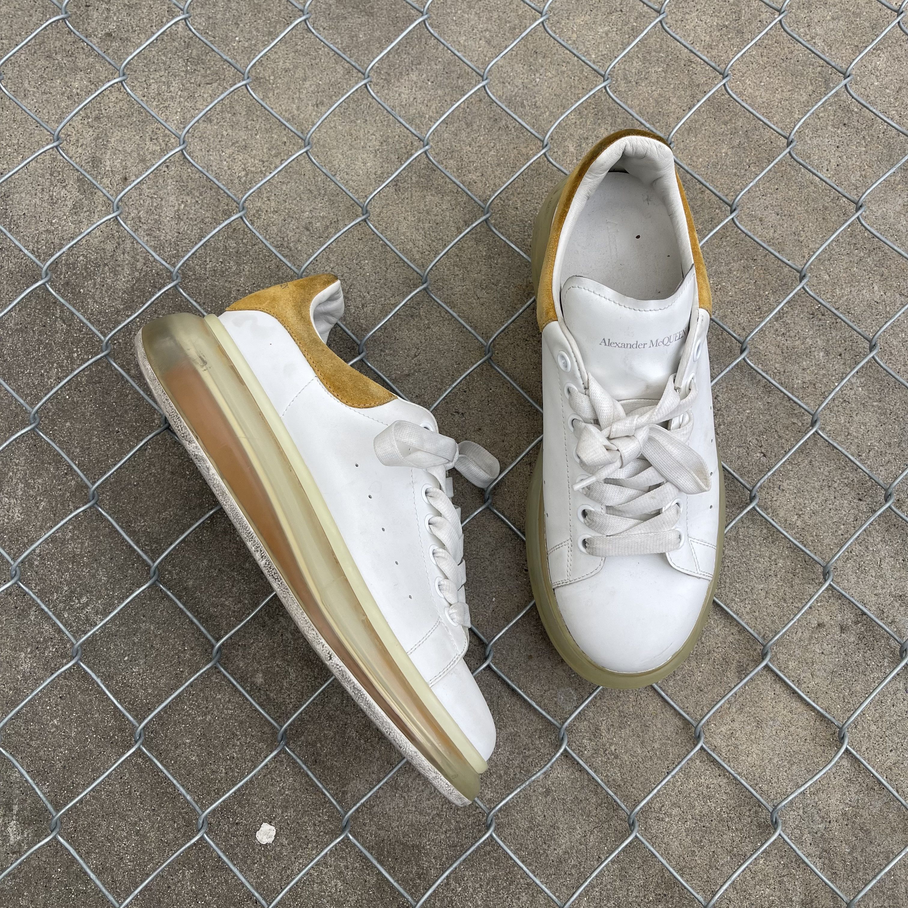 Alexander McQueen × Designer Alexander McQueen Mineral Yellow Sneakers Size US 10 / EU 43 - 4 Thumbnail