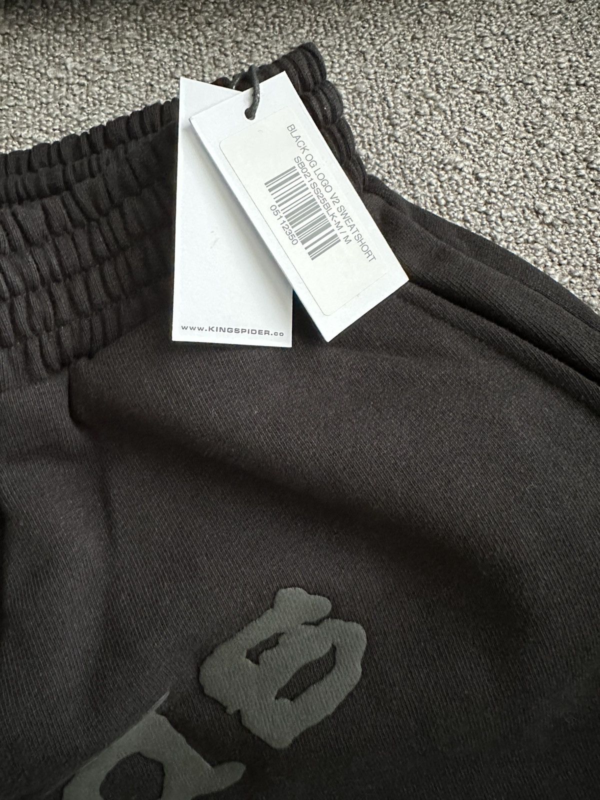 Sp5der Spider Worldwide SP5DER OG Web V2 Phantom Sweatshort Size US 32 / EU 48 - 13 Thumbnail