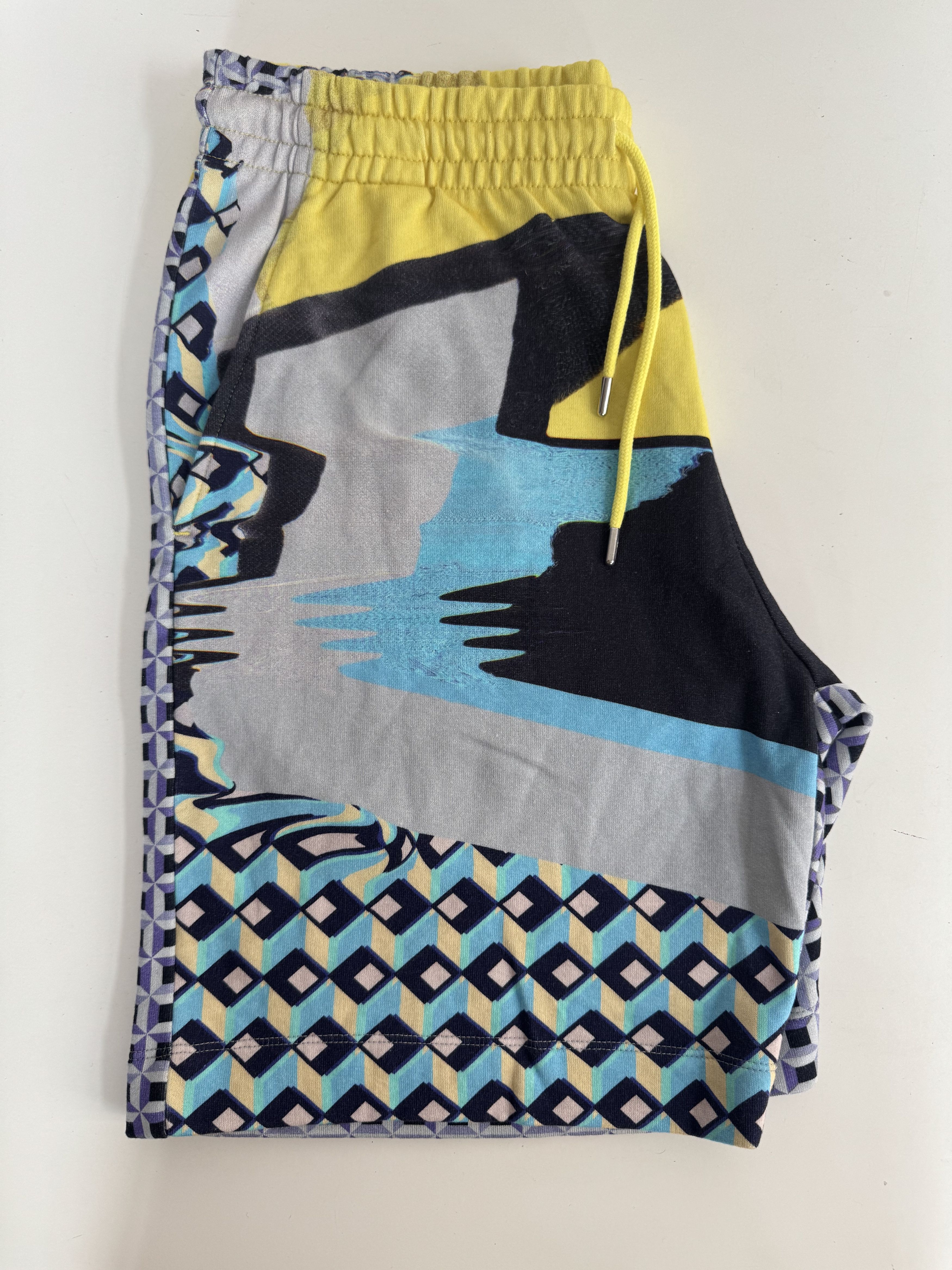 Dries Van Noten Harbor Abstract Print Shorts Size US 40 / EU 56 - 6 Thumbnail