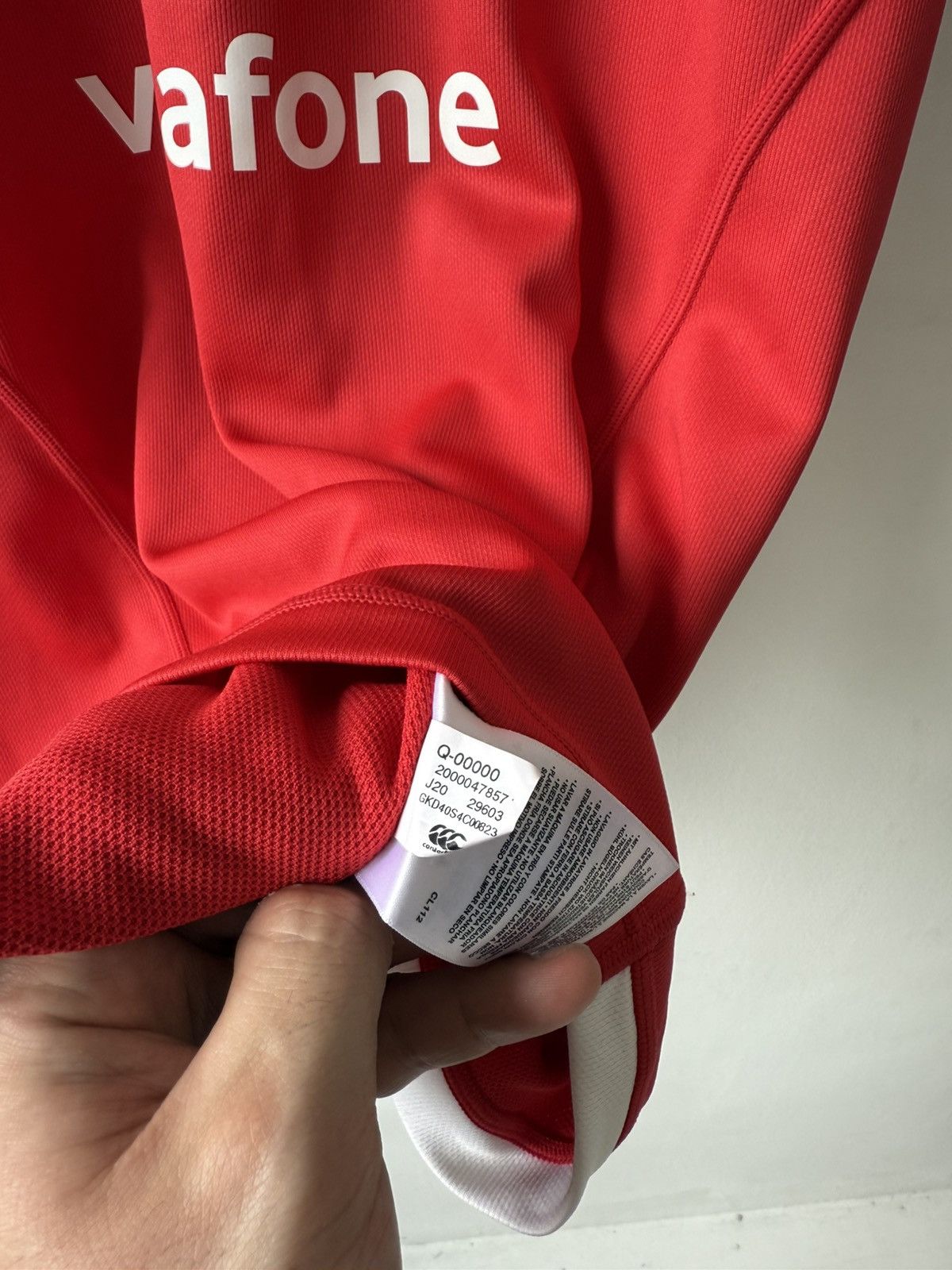 Canterbury of New Zealand Canterbury Vodafone British Lions Rugby 2021 Jersey Size US L / EU 52-54 / 3 - 8 Thumbnail