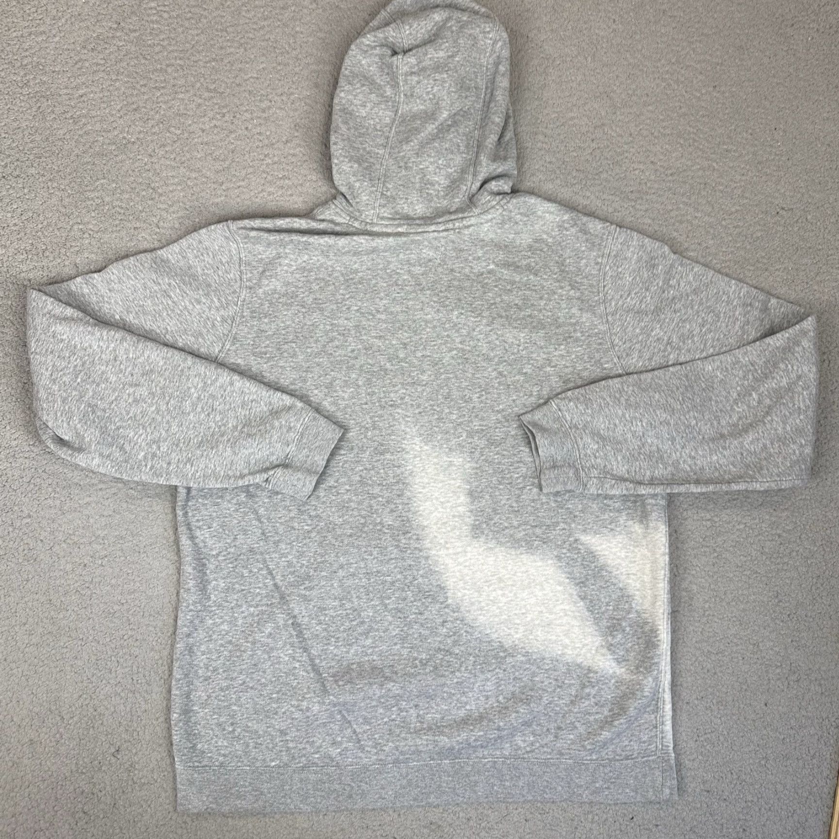 Nike Nike Sweatshirt Mens Hoodie Adult L Gray Logo Swoosh Distressed Pockets Regular Crew Neck Pullover Classic Sports All Seasons Size US L / EU 52-54 / 3 - 4 Thumbnail