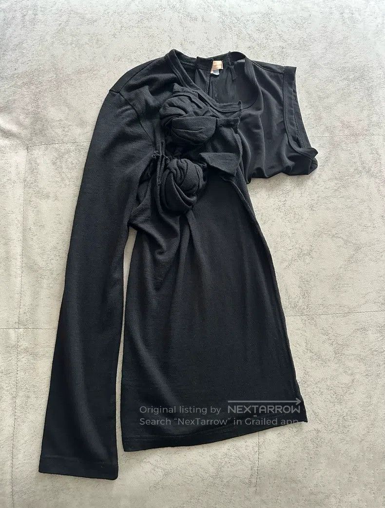 Comme des Garcons Comme Des Garcons Knot Decoration Deconstructs Asymmetric Size M / US 6-8 / IT 42-44 - 4 Thumbnail