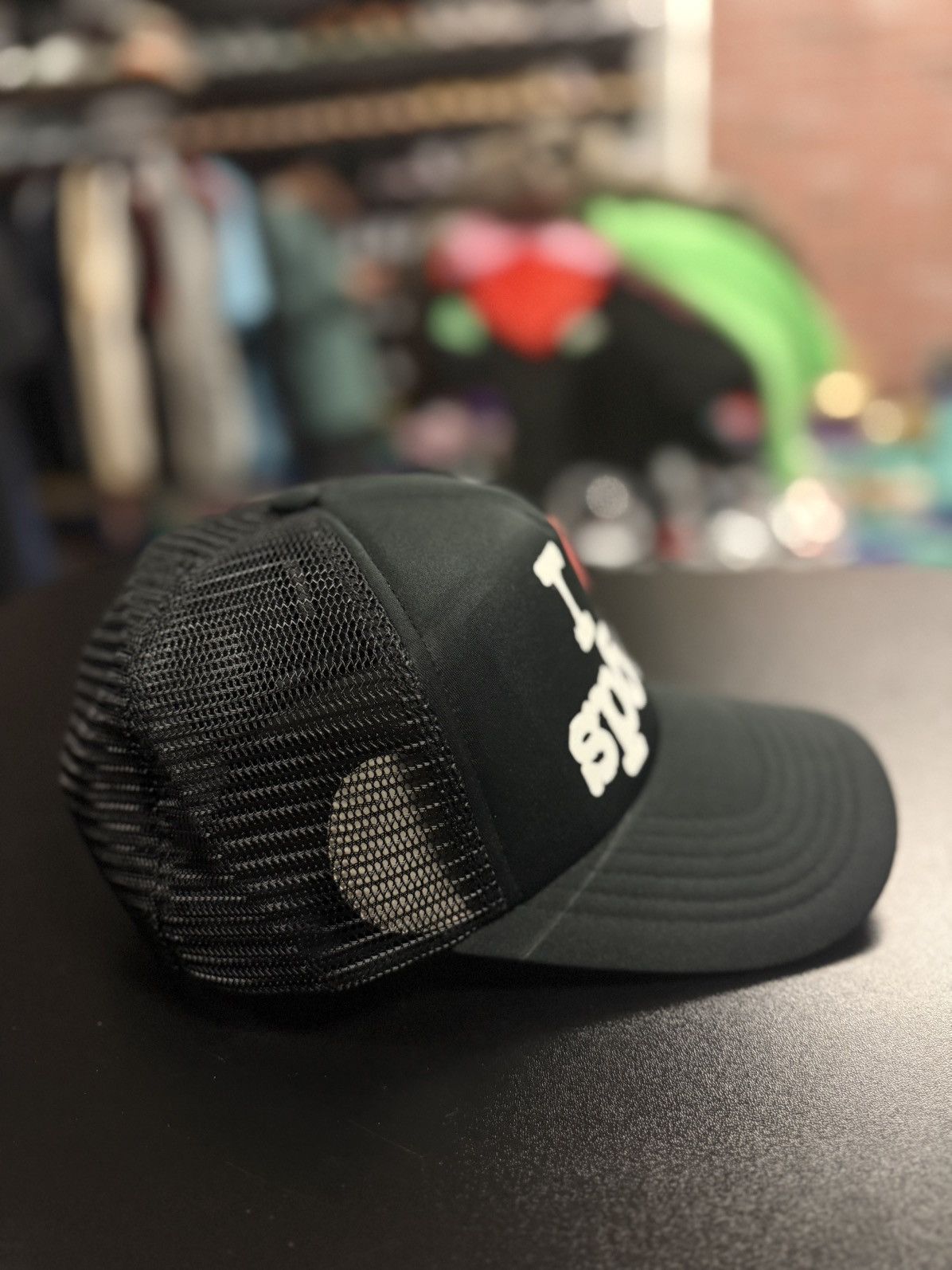Sp5der SP5DER SnapBack Black “I Love SP5DER New Size ONE SIZE - 5 Thumbnail