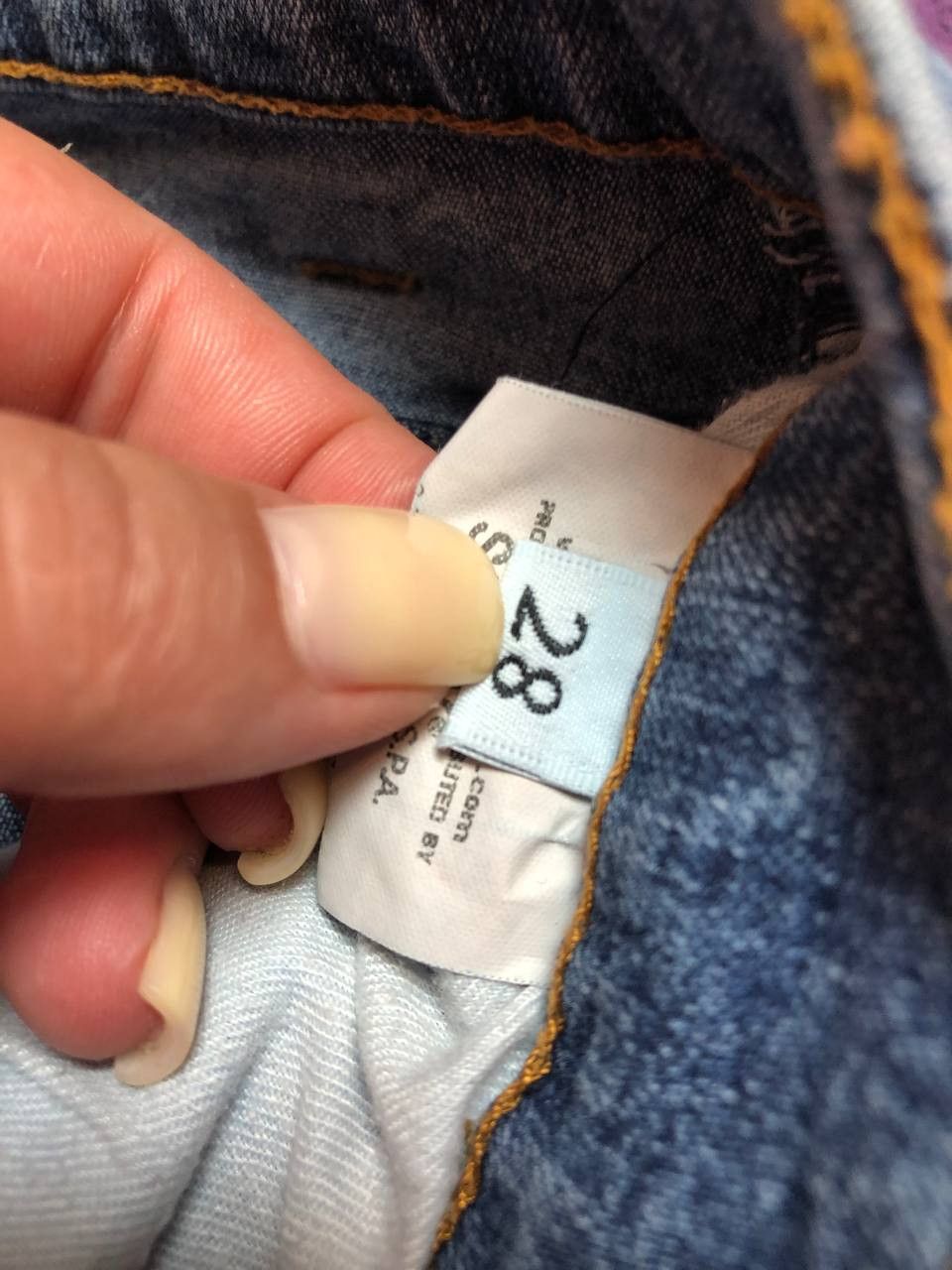Miss Sixty Miss Sixty vintage distressed thrashed jeans flared Y2K Size 28" / US 6 / IT 42 - 3 Thumbnail