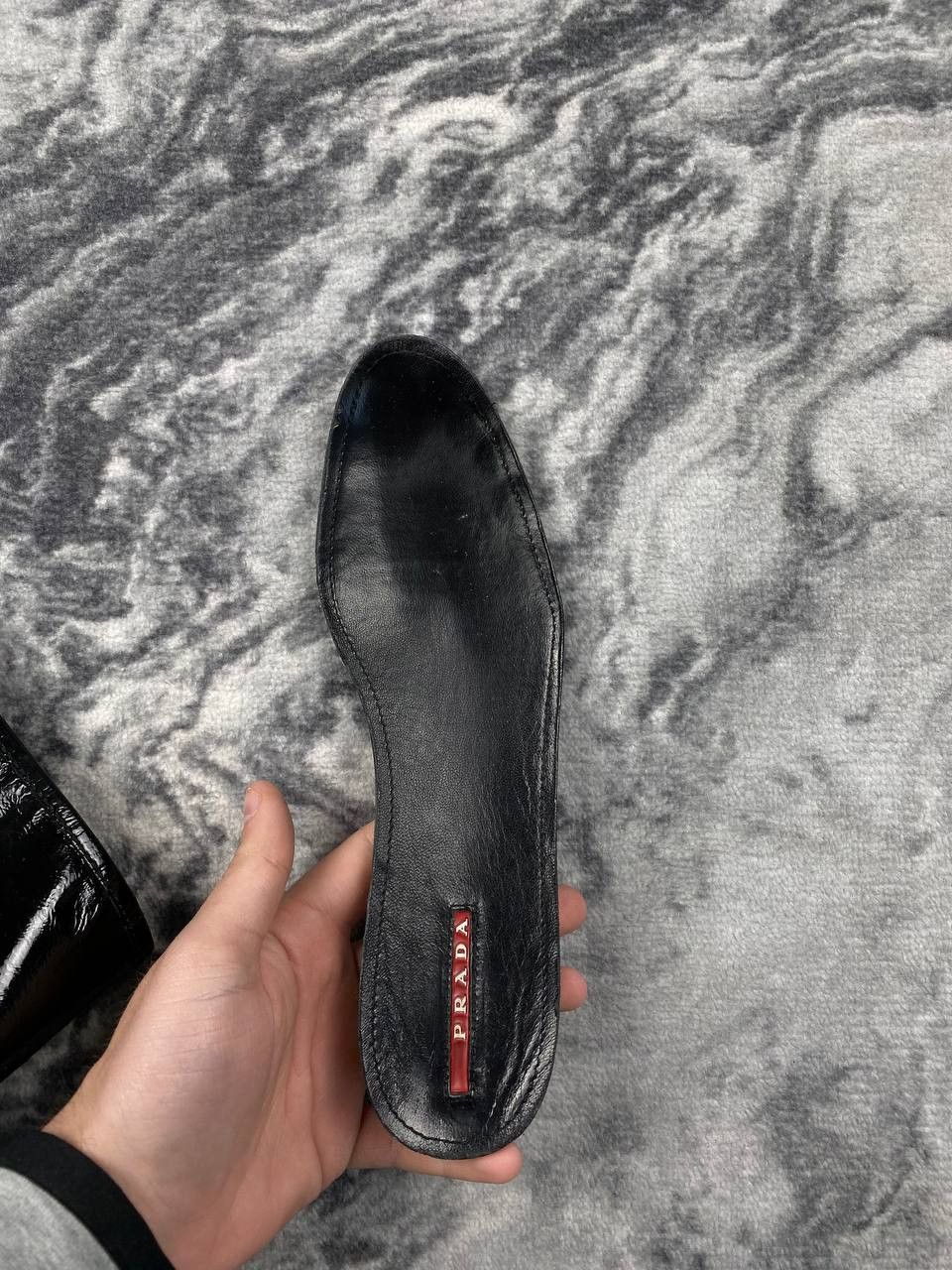 Prada Prada Patent Leather Platform Boots Women Size 37 Black Size US 7 / IT 37 - 9 Thumbnail