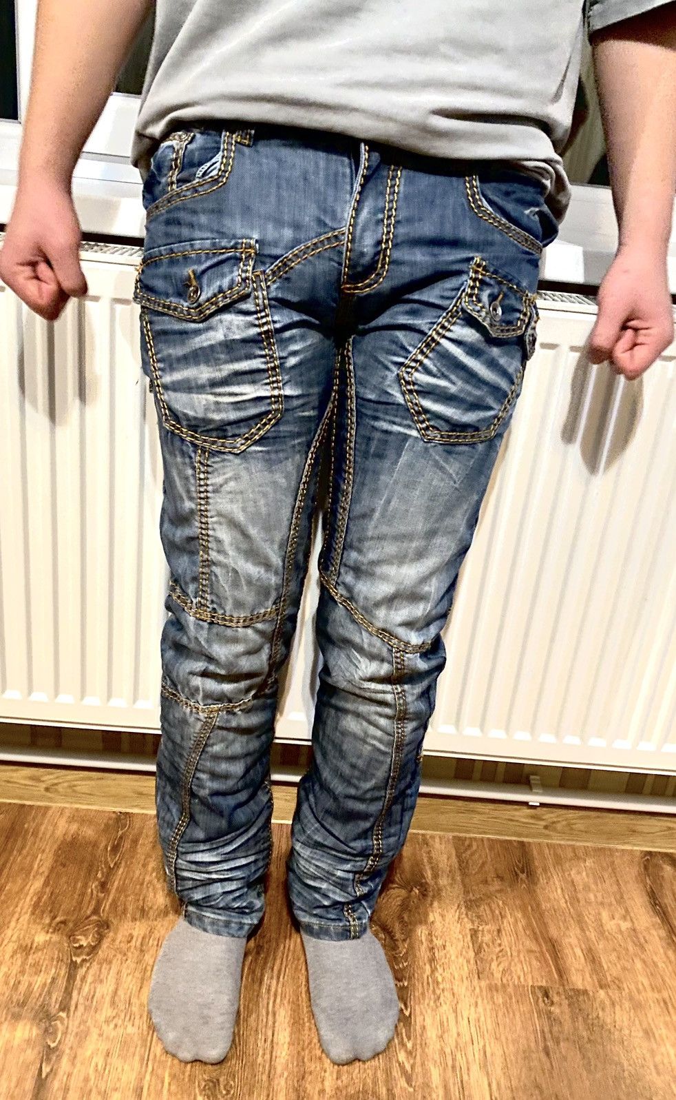 Le Grande Bleu (L.G.B.) y2k lgb JEANS Denim multi pocket japanese style Size US 32 / EU 48 - 1 Thumbnail