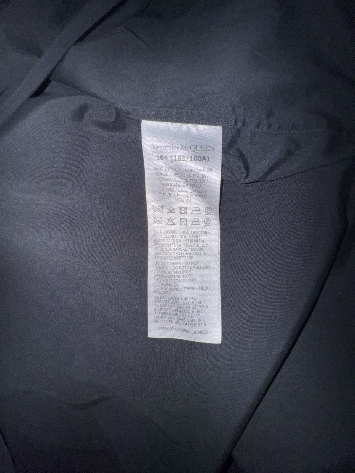 Alexander McQueen Alexander McQueen Harness button down shirt Size US L / EU 52-54 / 3 - 4 Thumbnail