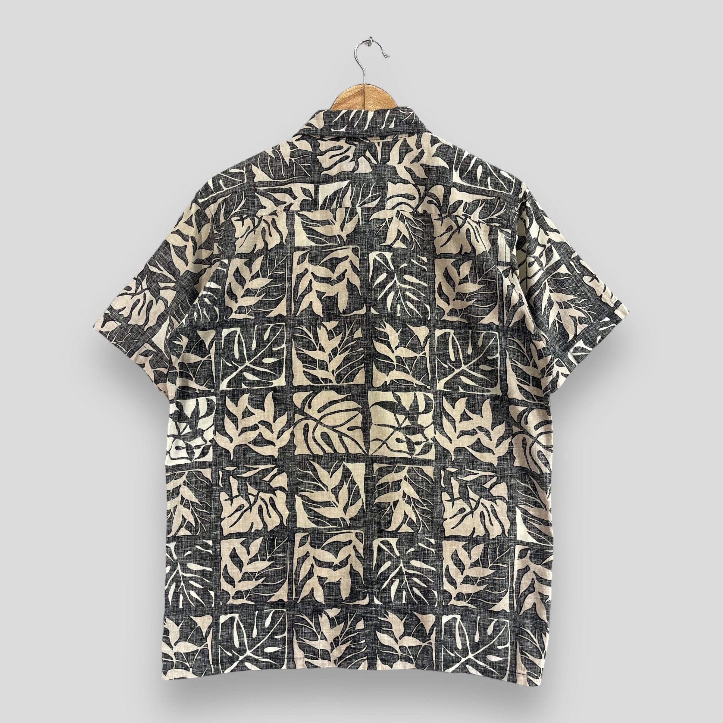 Vintage WEEDS Aloha Tropical Floral Leaves Motive Hawaii Shirt Size US M / EU 48-50 / 2 - 7 Thumbnail
