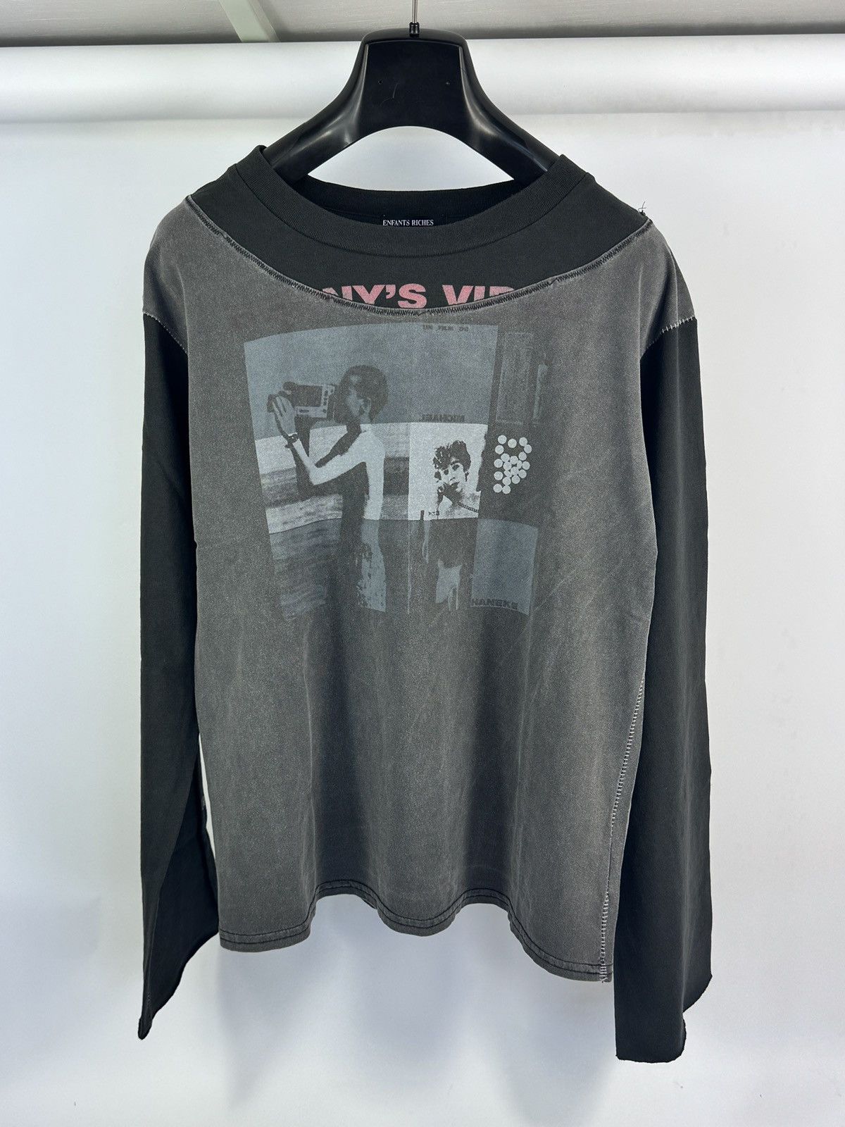 Enfants Riches Deprimes Benny’s Video Assemblage Long Sleeve T-Shirt Size US L / EU 52-54 / 3 - 1 Thumbnail