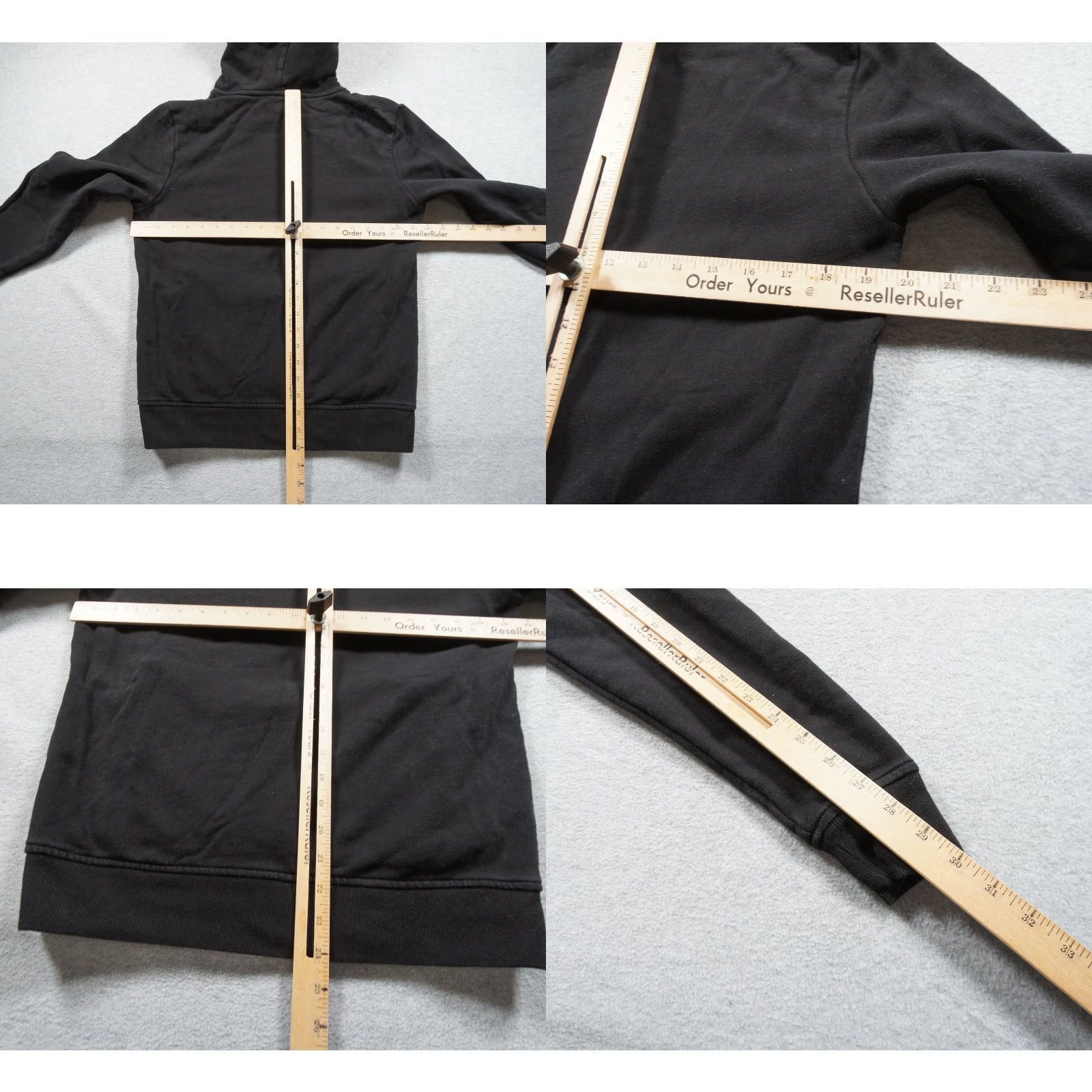 Allsaints AllSaints Hoodie Mens XS Black Pullover Sweatshirt Regular, Logo, Cotton, 10-9- Sleep? Size US XS / EU 42 / 0 - 8 Thumbnail