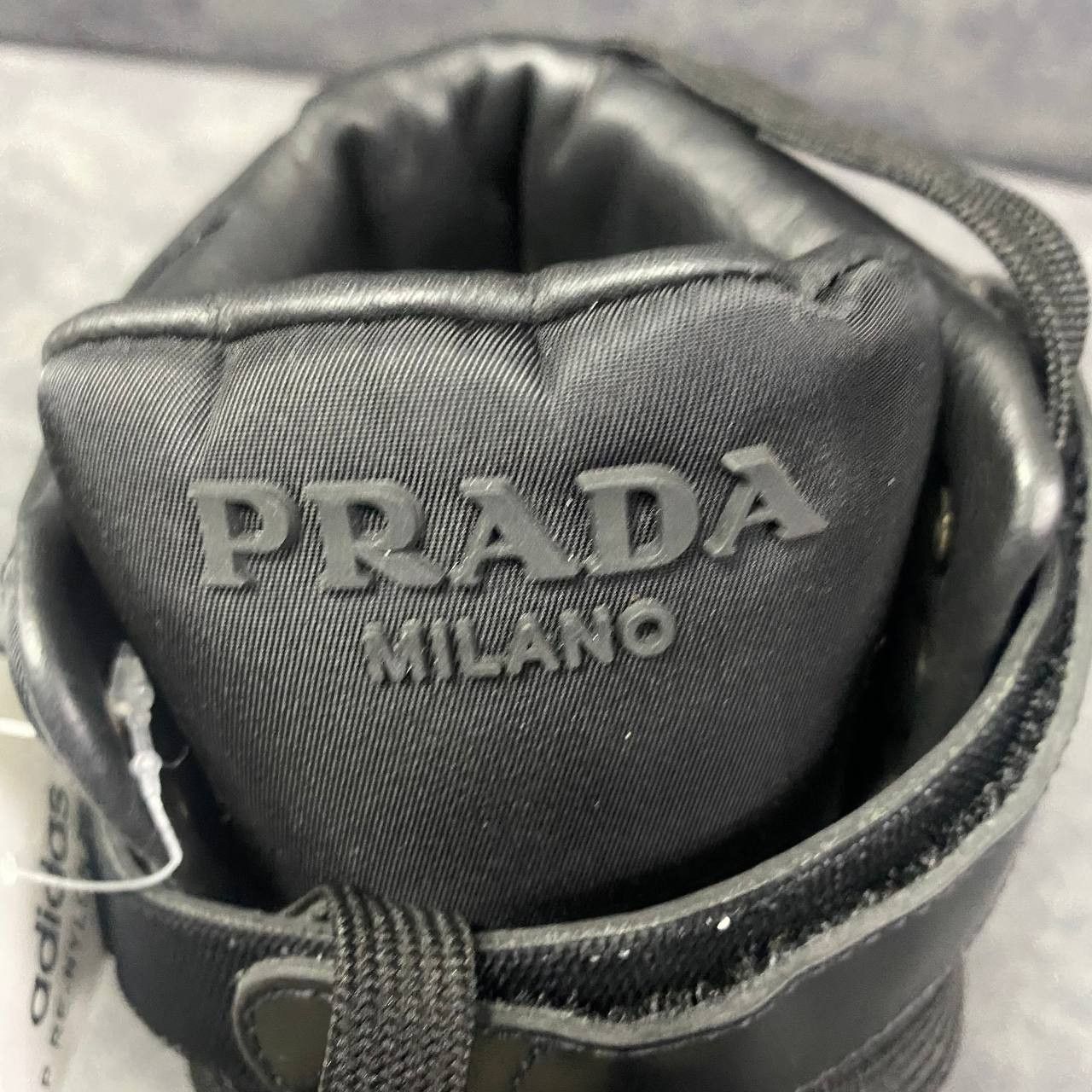 Adidas × Prada Prada x Adidas Re-Nylon Forum High Black Size US 11.5 / EU 44-45 - 7 Thumbnail