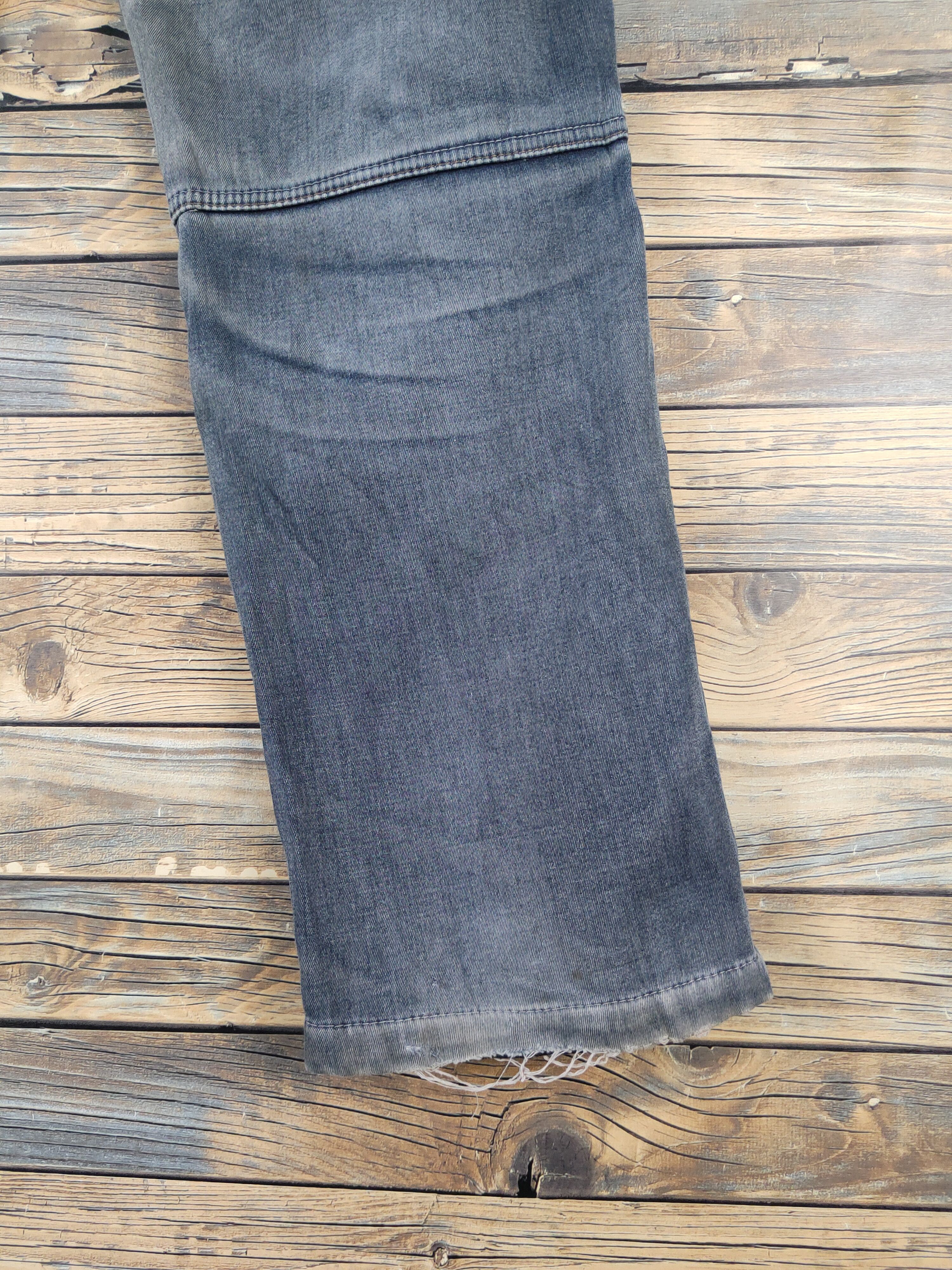 FieldCore Faded Distressed Ripped cargo denim Jeans #W1954