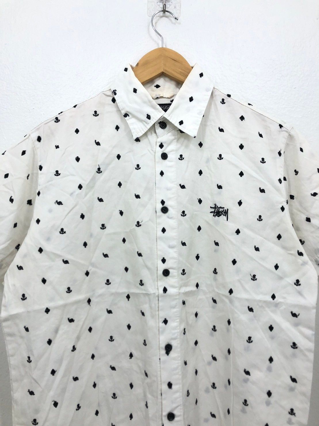 Stussy × Vintage Vintage Stussy shirt Button ups Embroidered BN Size US L / EU 52-54 / 3 - 2 Thumbnail