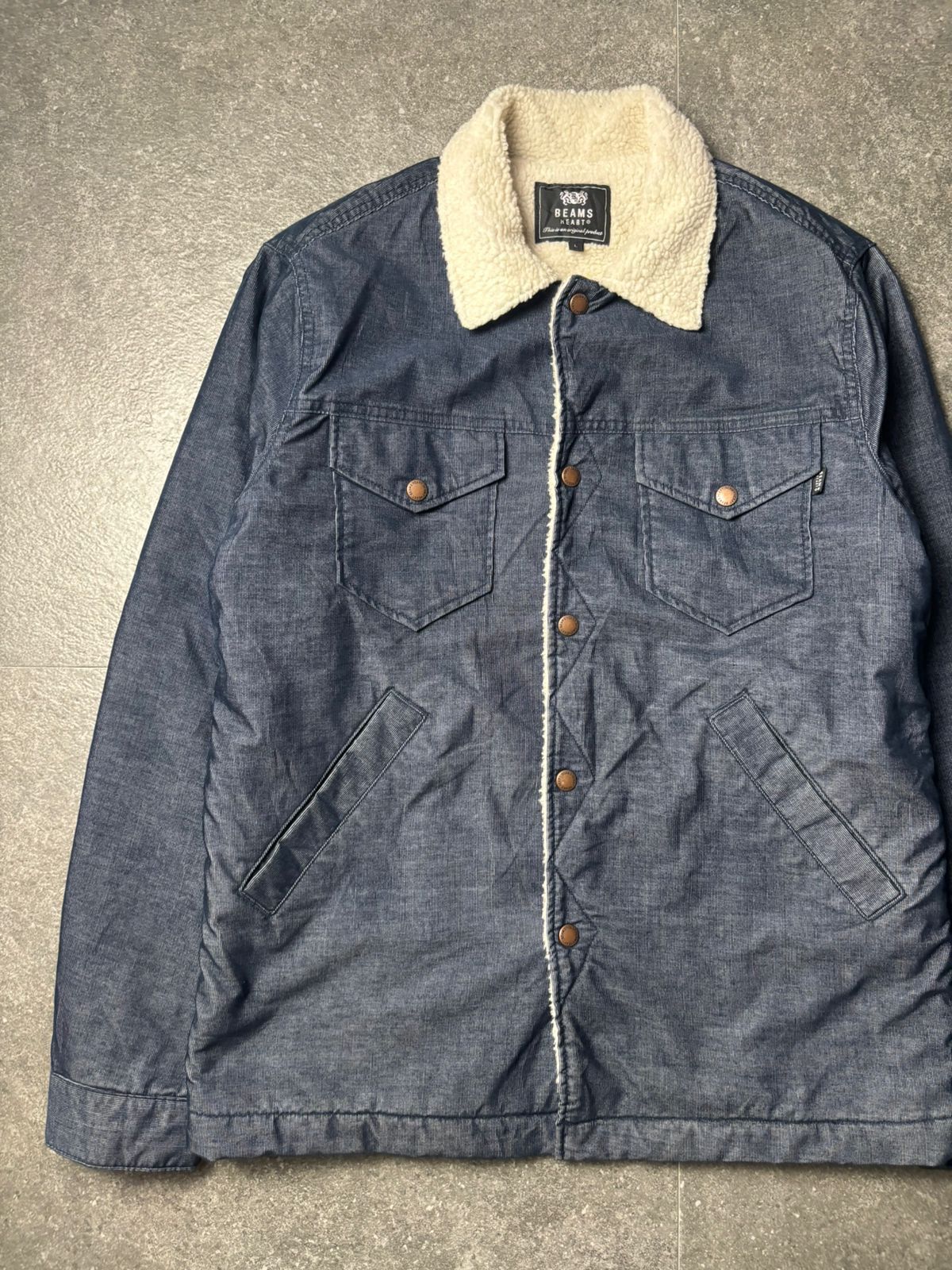 Beams Japan Beams Corduroy Sherpa Jacket Size US L / EU 52-54 / 3 - 2 Thumbnail
