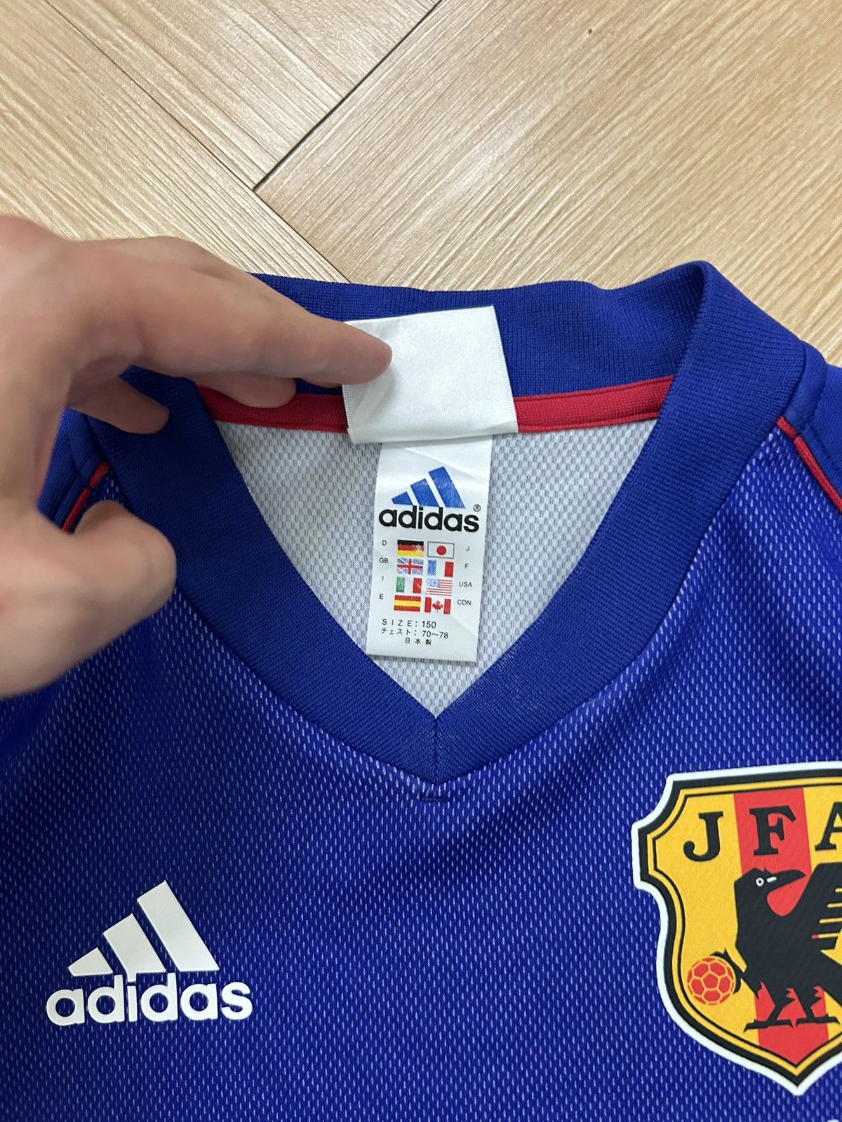 Adidas × Vintage Vintage y2k Japan jersey home combo Size US L / EU 52-54 / 3 - 19 Thumbnail