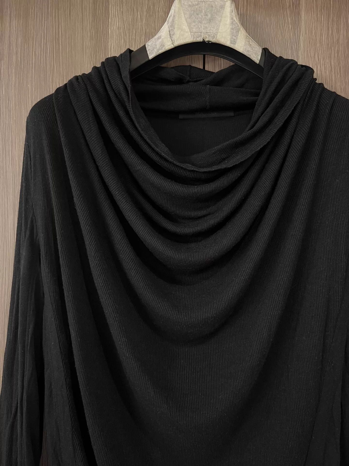 Julius Julius 12AW Stacked Draped Collar Cashmere Blend Knit Top 3 Size L / US 10 / IT 46 - 5 Thumbnail