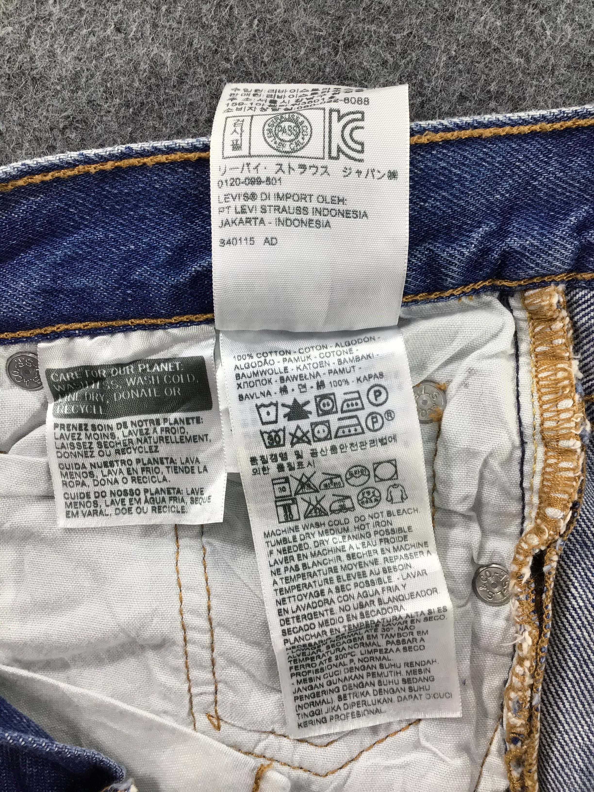 Levi's Vintage Levis 501 Jeans-JM605 Size 28" / US 6 / IT 42 - 11 Thumbnail