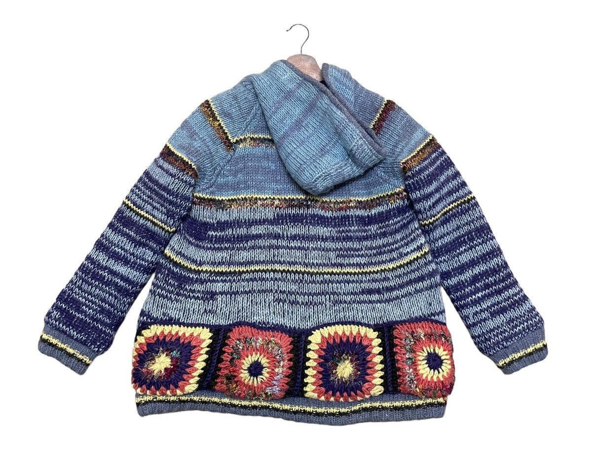 Vintage Vintage Japanese Brand Titicaca Hoodie Knitwear 1990s Size US S / EU 44-46 / 1 - 2 Thumbnail