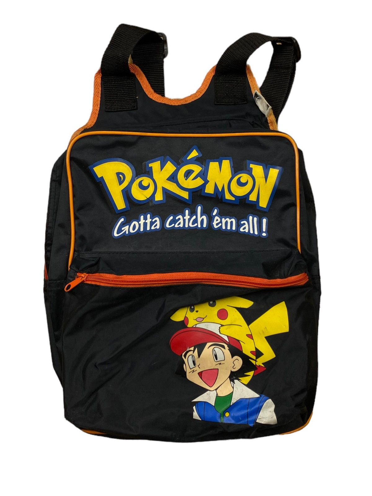 2000s Pokémon Backpack Bag Pikachu bag from the year 2000. I main image 2