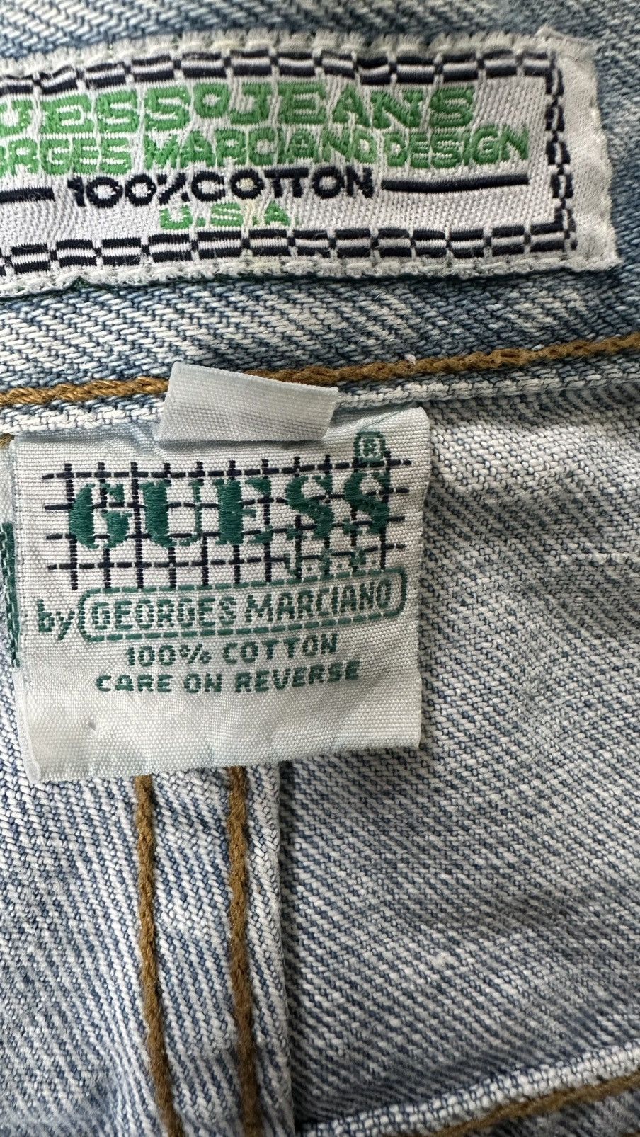 Guess VINTAGE GUESS GEORGES MARCIANO SW DENIM PANT Size US 38 / EU 54 - 7 Thumbnail