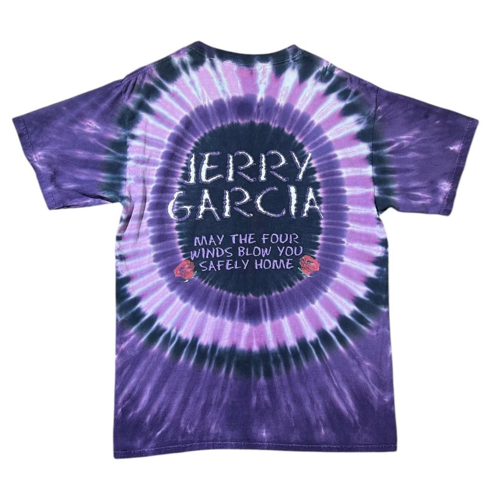 Designer VTG 90s Jerry Garcia May The Four Winds Blow You Safely Home Size US L / EU 52-54 / 3 - 2 Thumbnail