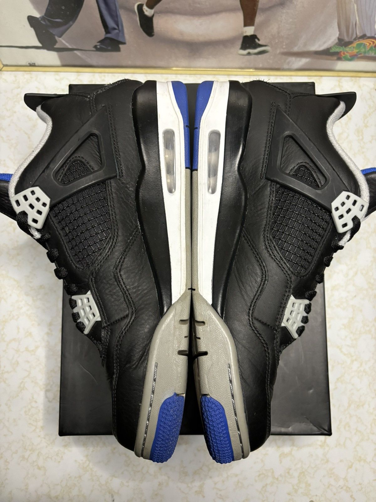 Jordan Brand Air Jordan 4 Retro Motorsports Alternate 2017 Size US 10 / EU 43 - 3 Thumbnail