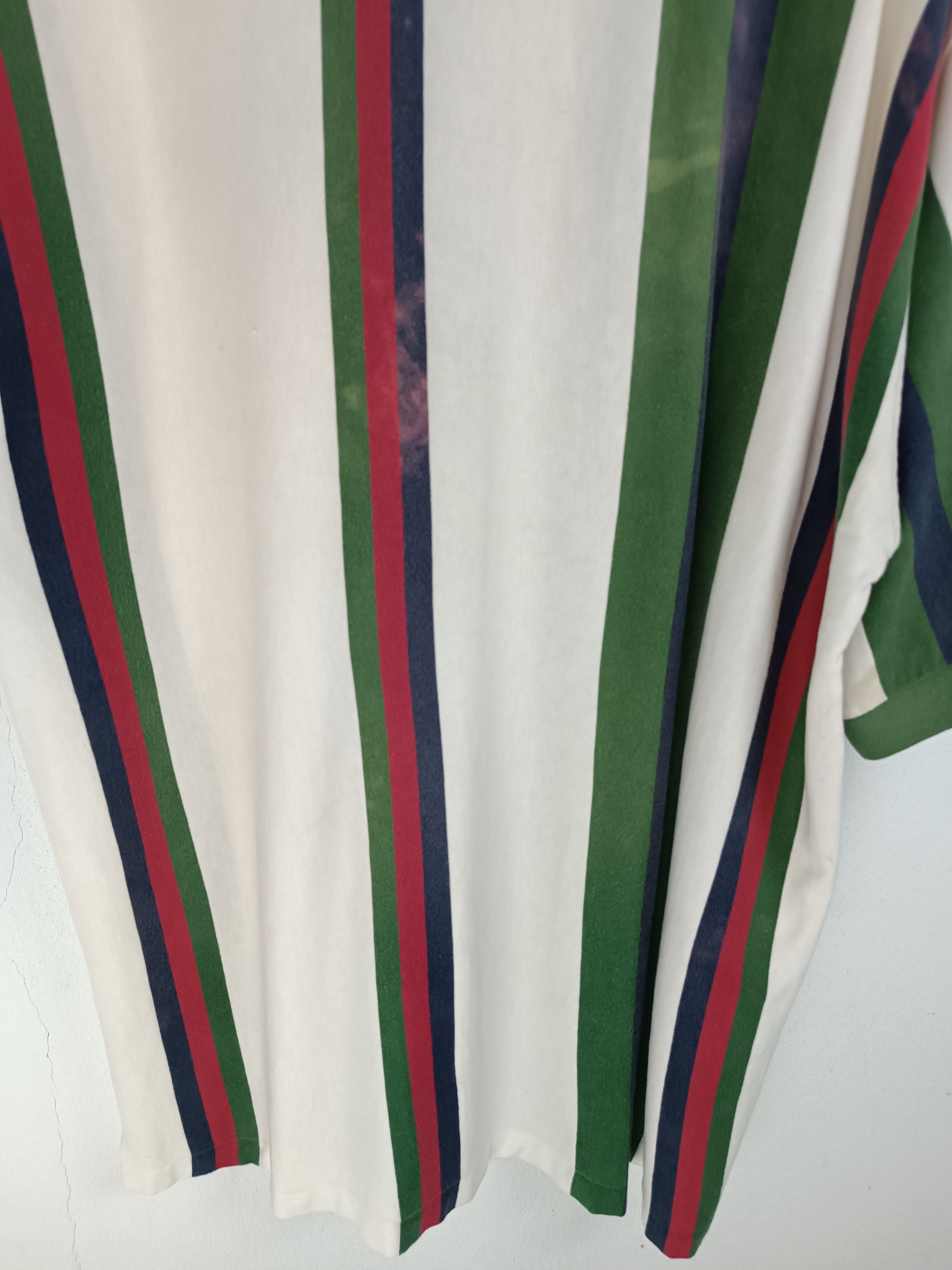 Antigua VINTAGE 90'S ANTIGUA CINCINNATI BELL STRIPE POLO TEE RARE Size US XL / EU 56 / 4 - 14 Thumbnail