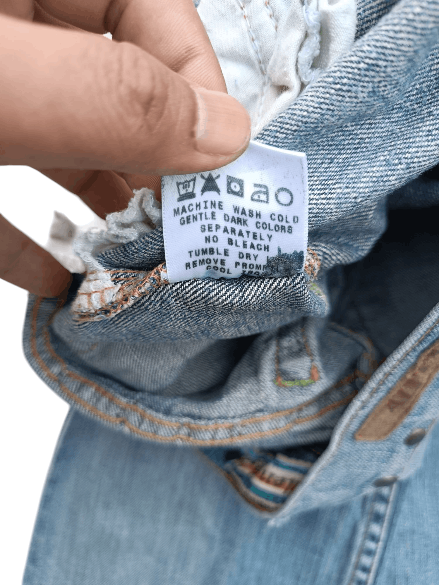 Other FLARED Allen B. Distresed Embroidered Rare Design Jeans E233 Size 26" / US 2 / IT 38 - 16 Thumbnail