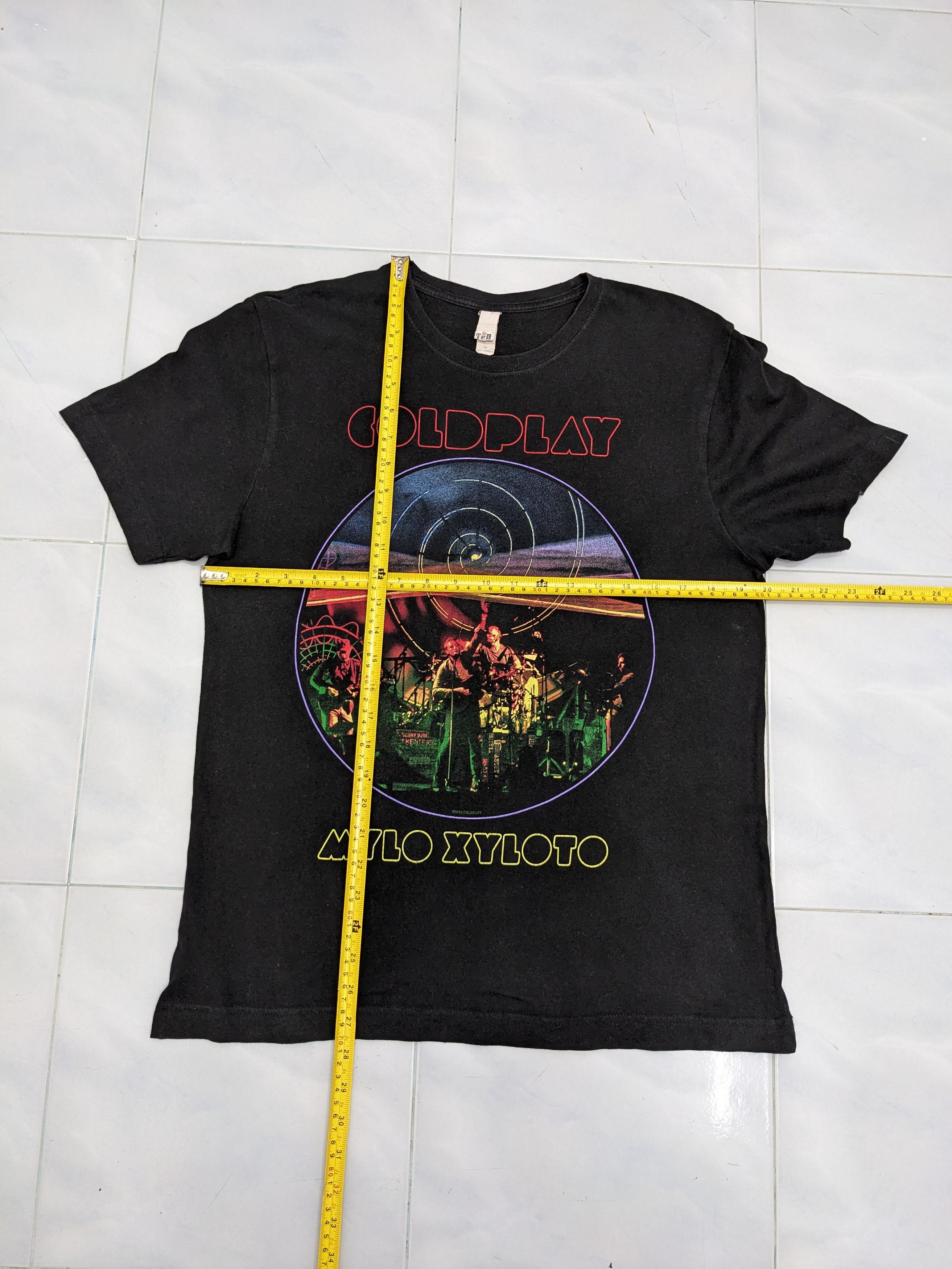 Band Tees COLDPLAY MYLO XYLOTO BAND TEE Size US M / EU 48-50 / 2 - 7 Thumbnail