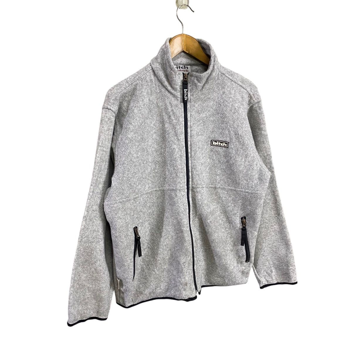 Vintage Vintage Bitch Skateboard fleece jacket Size US L / EU 52-54 / 3 - 2 Thumbnail