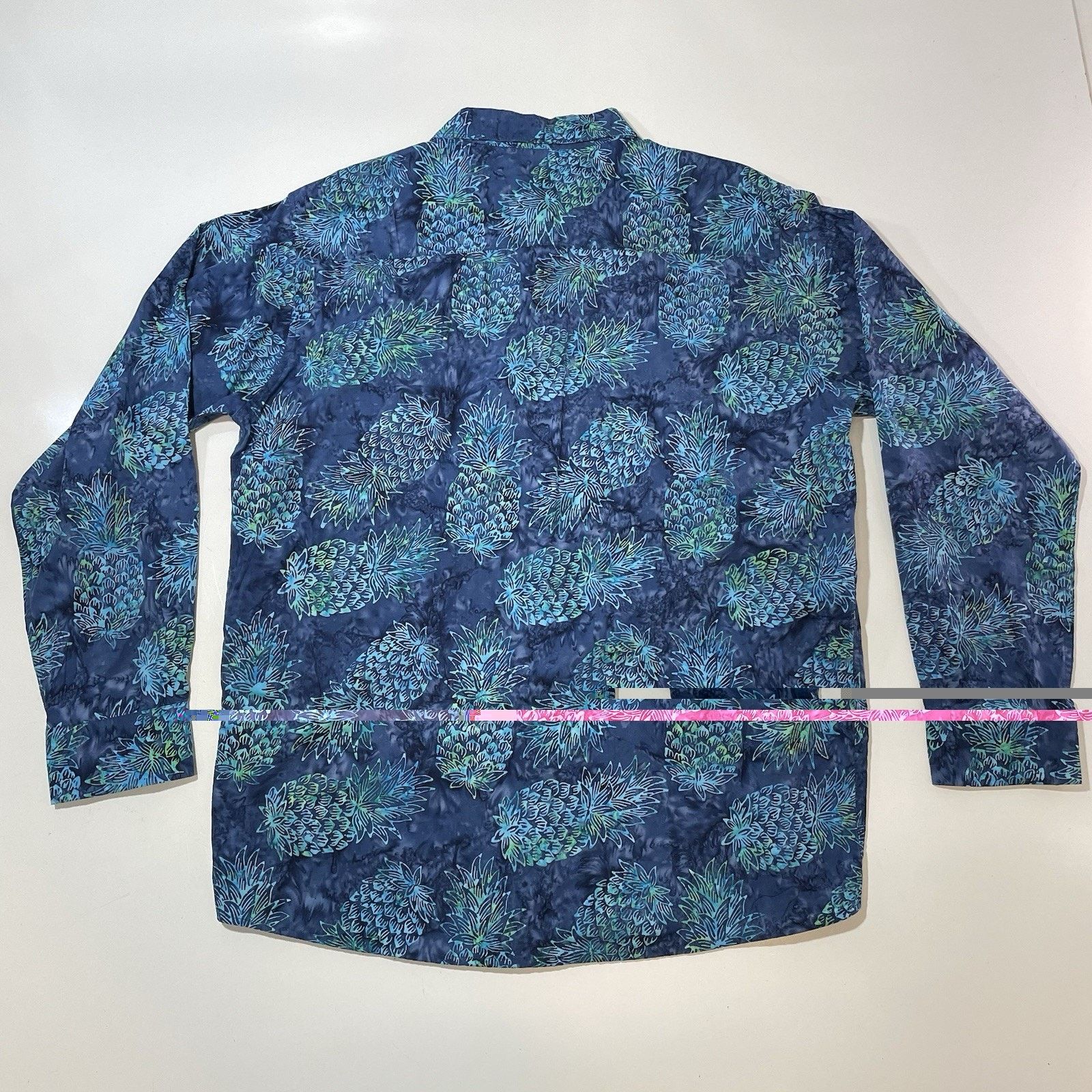 Huntington PETE HUNTINGTON Shirt Men's Size XL Hawaiian Hand Dyed Size US XL / EU 56 / 4 - 7 Thumbnail