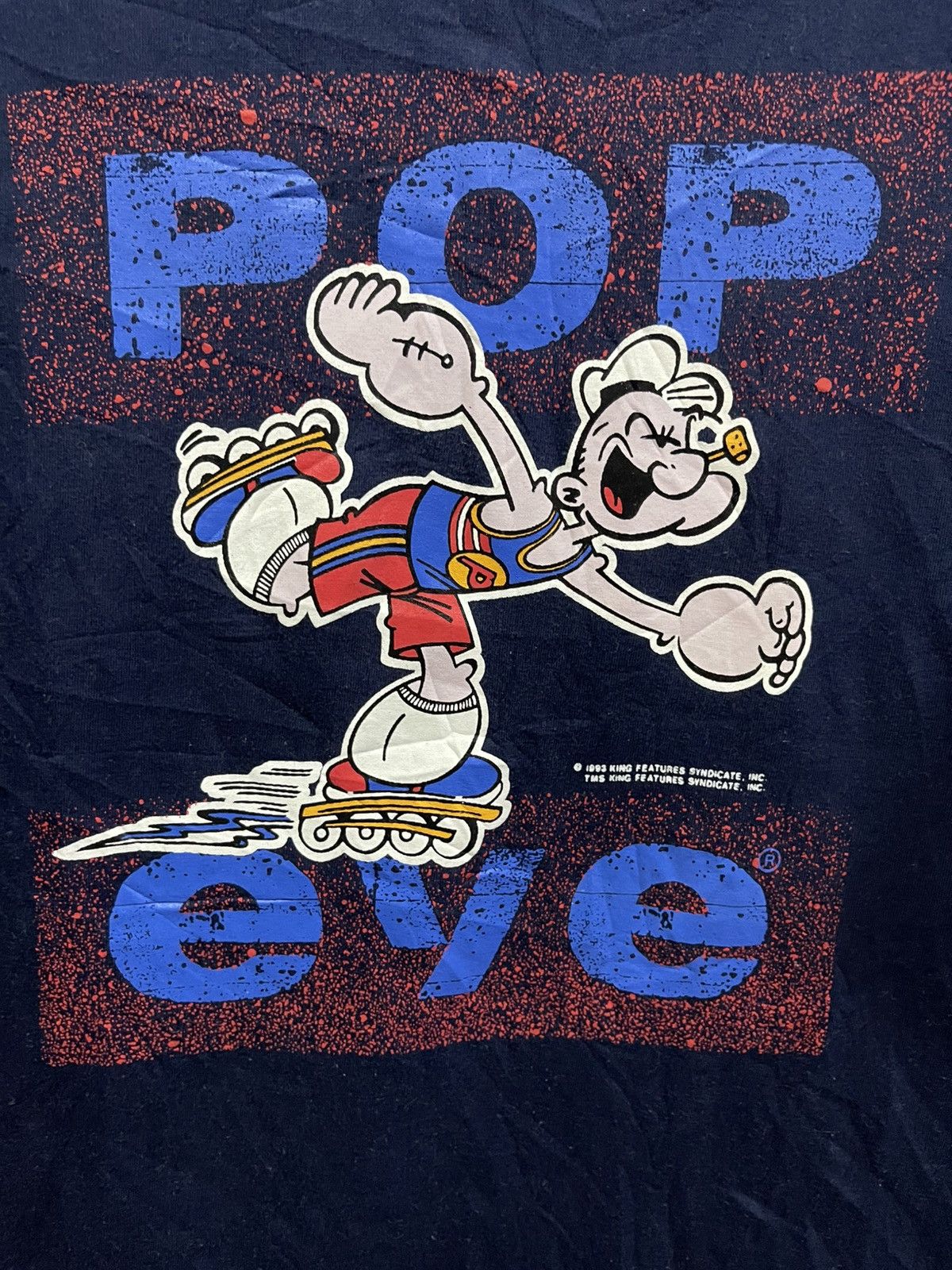 Vintage Vintage Popeye The Sailor Man🔥🔥🔥 Size US M / EU 48-50 / 2 - 2 Thumbnail