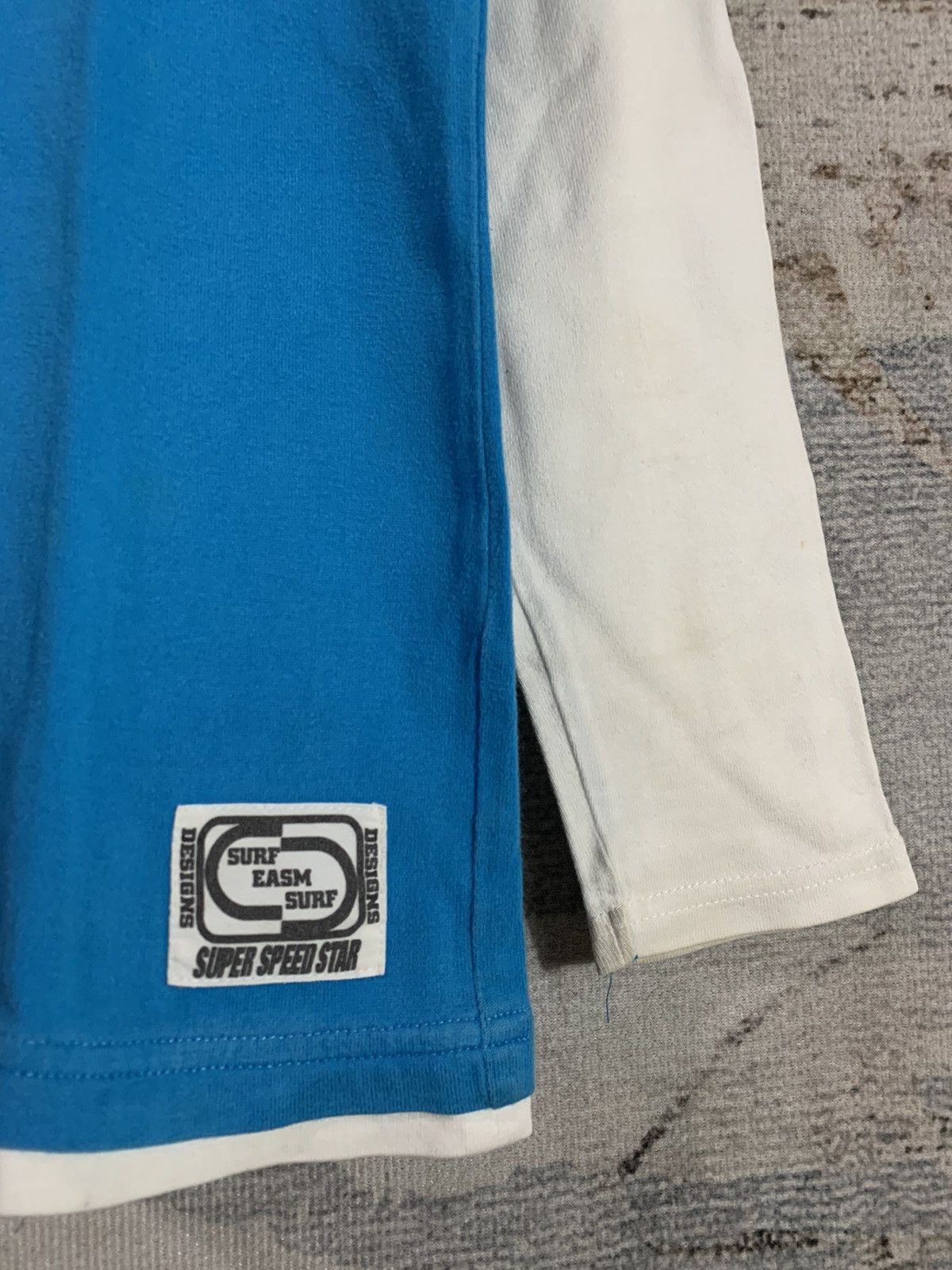 Japanese Brand 2000s Undefined Japan Poem Double Layer y2k Longsleeve Size US S / EU 44-46 / 1 - 4 Thumbnail
