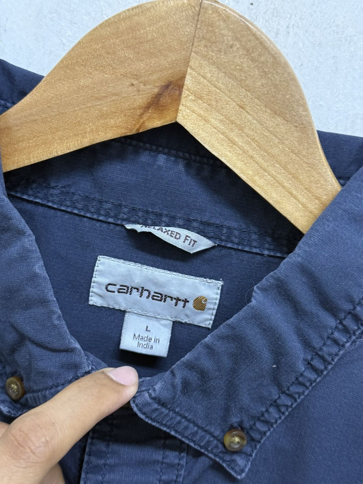 Carhartt Distressed Carhartt Cargo Pocket Button Up Shirt Size US L / EU 52-54 / 3 - 4 Thumbnail