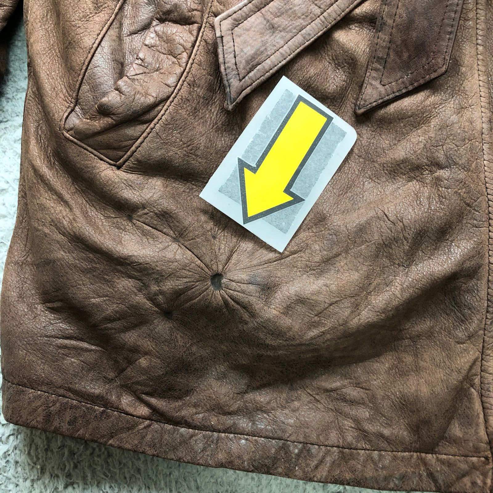 Wilsons Leather Vintage Wilsons Leather Adventure Bound Leather Coat Mens M Size US M / EU 48-50 / 2 - 10 Thumbnail