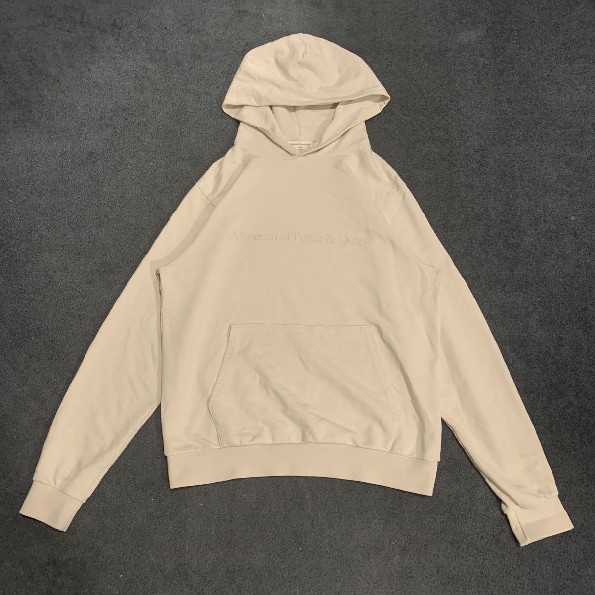 Museum of Peace and Quiet Museum of Peace & Quiet wordmark Hoodie Size M / US 6-8 / IT 42-44 - 1 Thumbnail