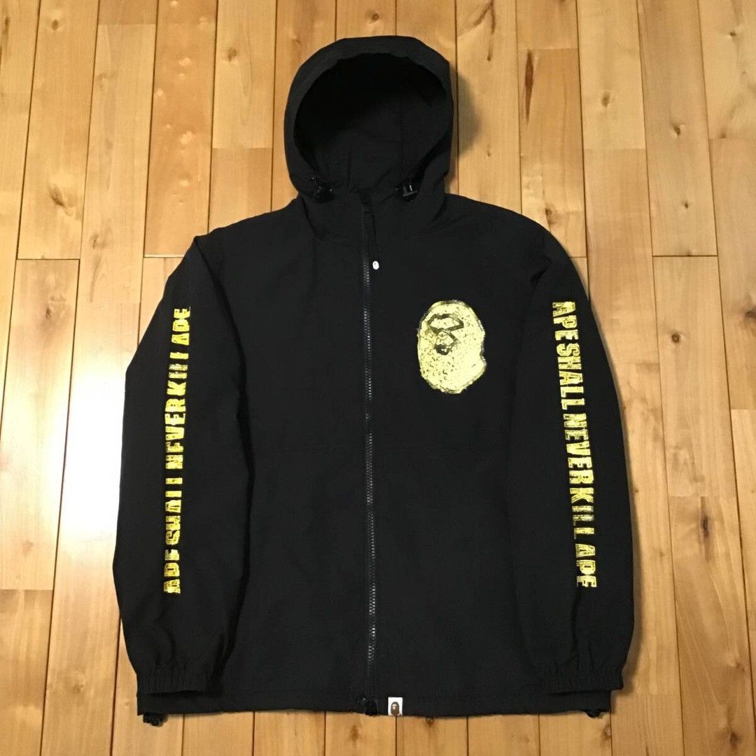 Bape BAPE Glitter Print Mad Face Zip Hoodie Jacket a bathing ape Size US M / EU 48-50 / 2 - 2 Thumbnail