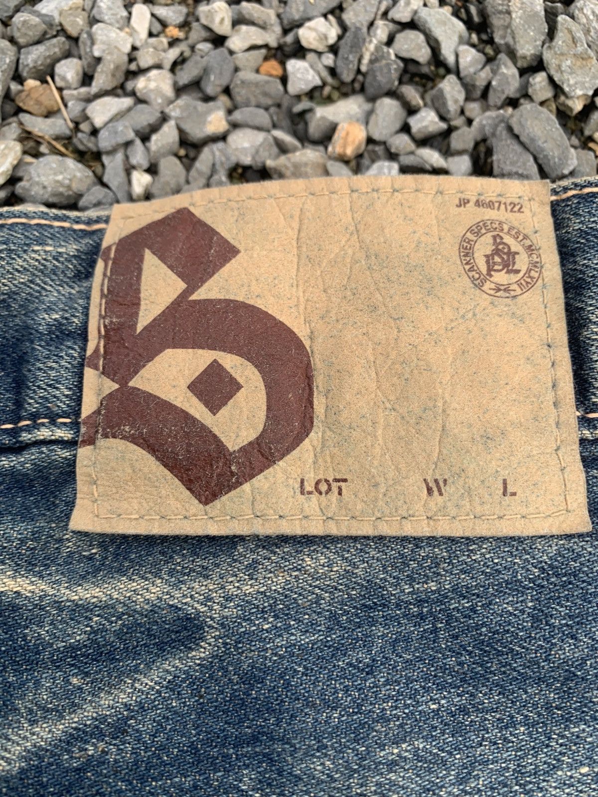 SCANNER FUNDAMENTAL PRODUCT SELVEDGE JAPANESE DISTRESSED