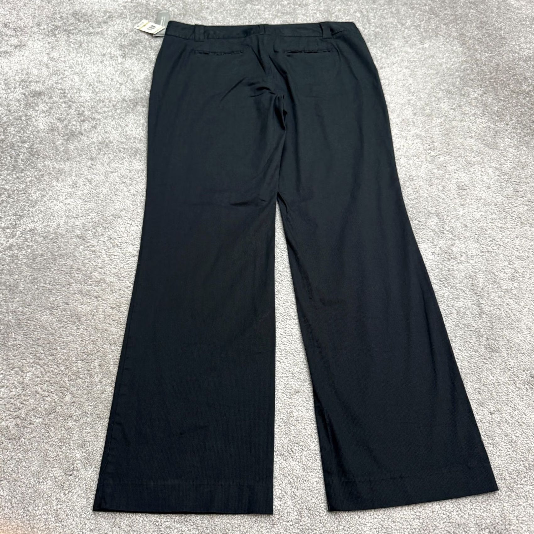Charter Club Charter Club Black Dress Pants Womens 12 Straight Leg Vintage No Size 34" / US 12 / IT 48 - 2 Thumbnail