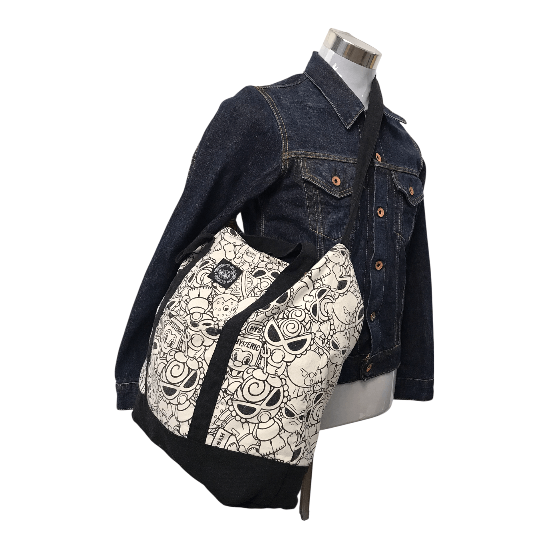 Hysteric Glamour × Japanese Brand Hysteric Full Print Sling/Tote Reversible Bag Size ONE SIZE - 2 Thumbnail