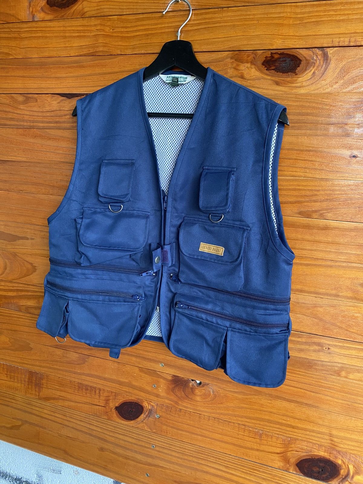Vintage Vintage Country Pagent Multi-Pocket Workwear Vest Size US M / EU 48-50 / 2 - 4 Thumbnail