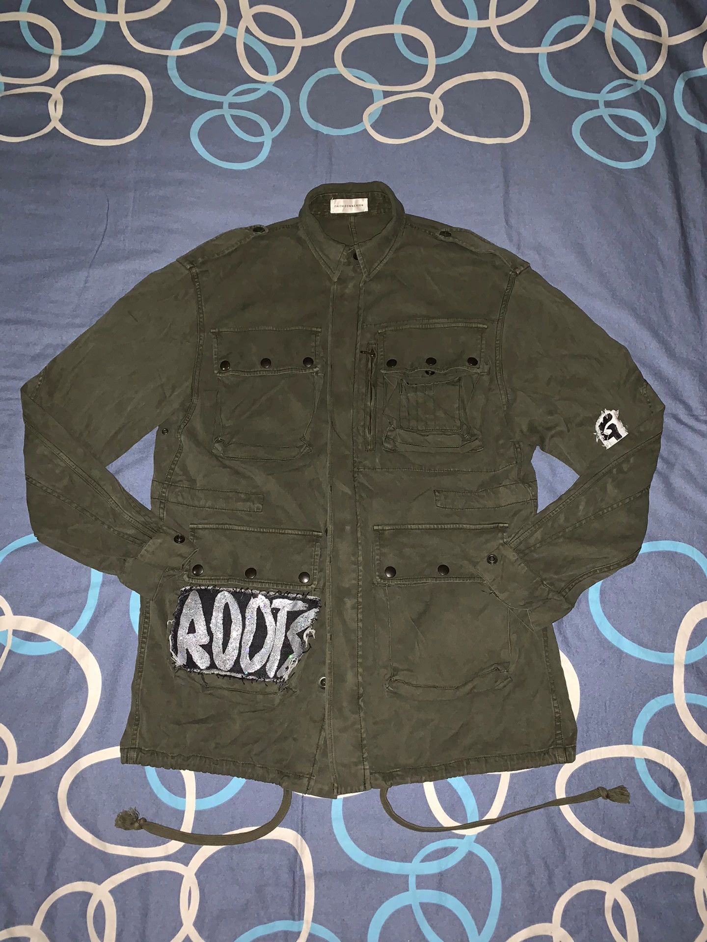 Faith Connexion colorful crown graffiti oversized jacket Size US S / EU 44-46 / 1 - 1 Thumbnail