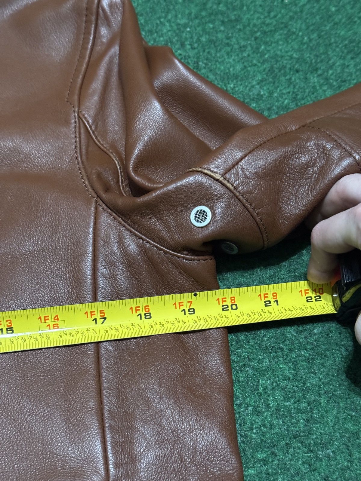 Coach Coach Lambs Leather Brown Racer Moto Brown 48 Medium Jacket Size US M / EU 48-50 / 2 - 7 Thumbnail